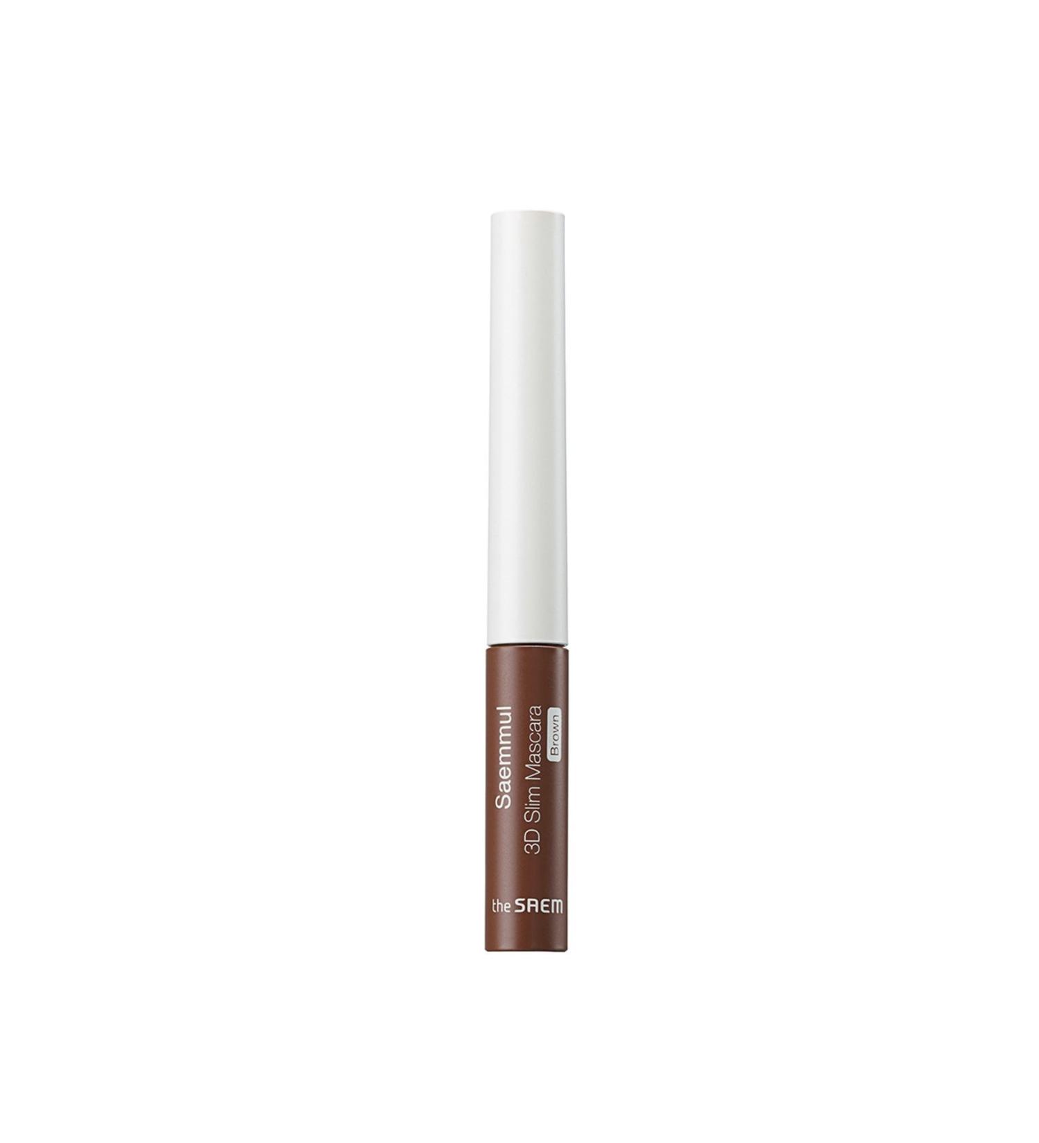 The Saem 3D Ultra Thin Mascara - Saemmul 3d Slim Mascara - Brown
