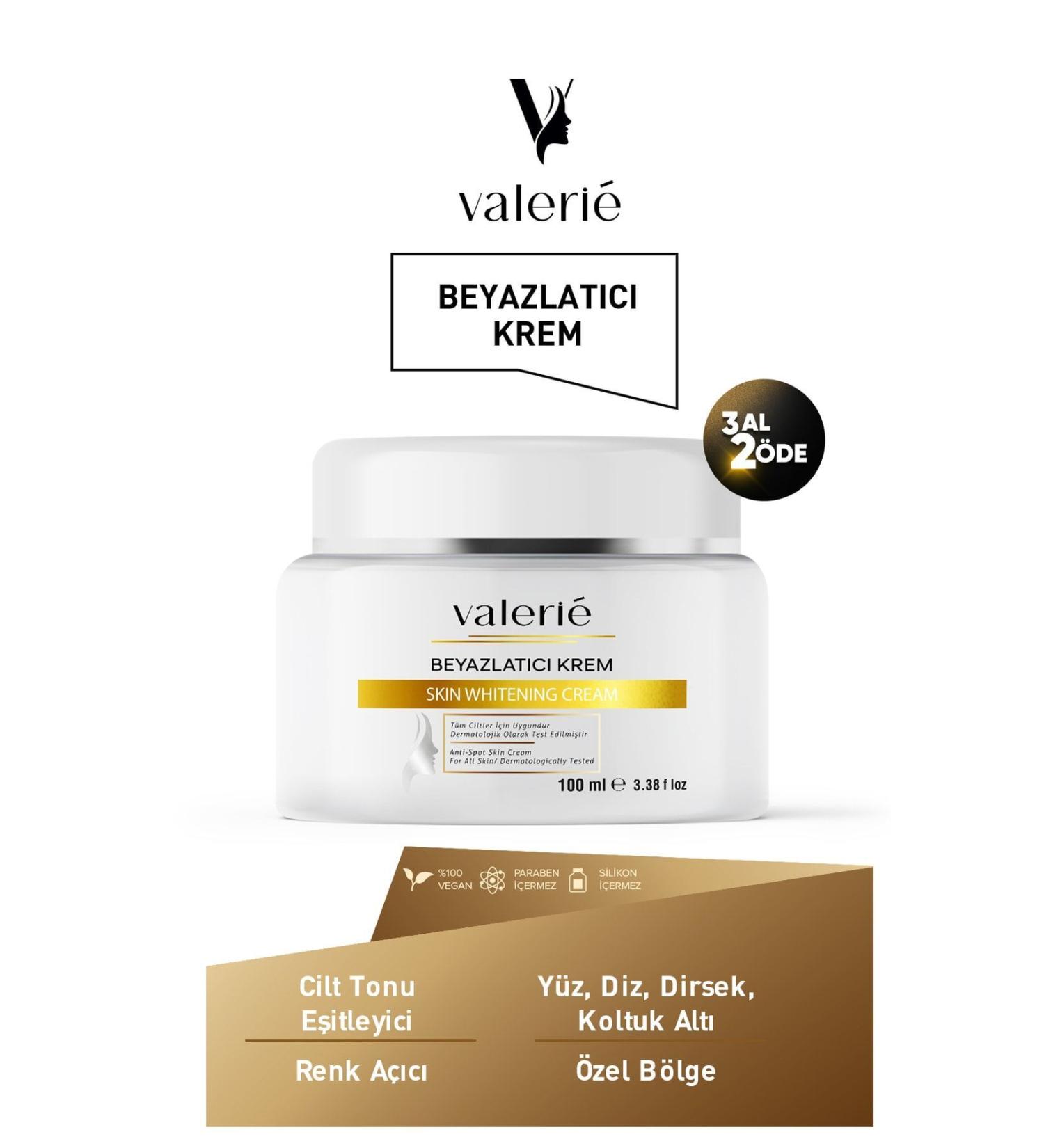 Valerie Skin Whitening Cream 100 Ml - Buy Online on GoSupps.com