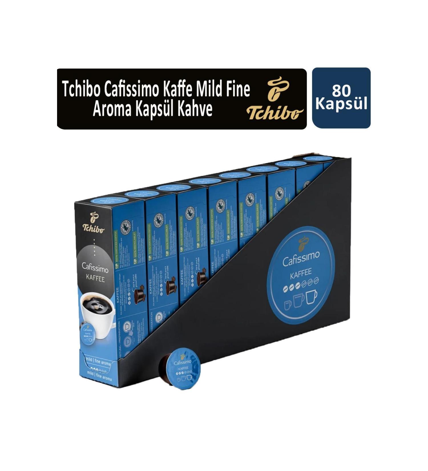 Tchibo Cafissimo Coffee Fine Aroma Capsule Coffee x 8 Pcs - Buy Online on GoSupps.com