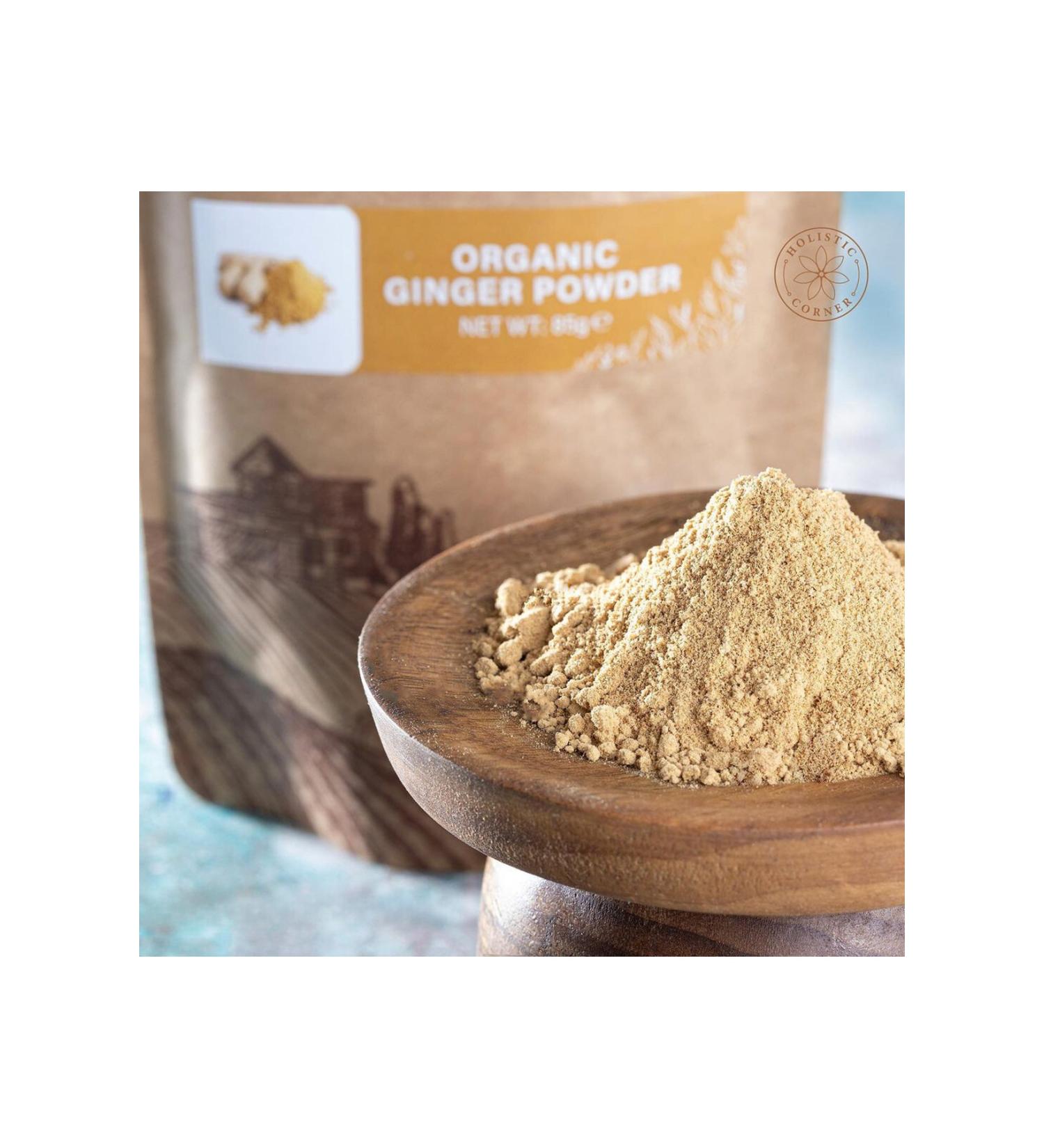 Holistic Corner Organic Ginger Powder | 85g - Buy Online on GoSupps.com