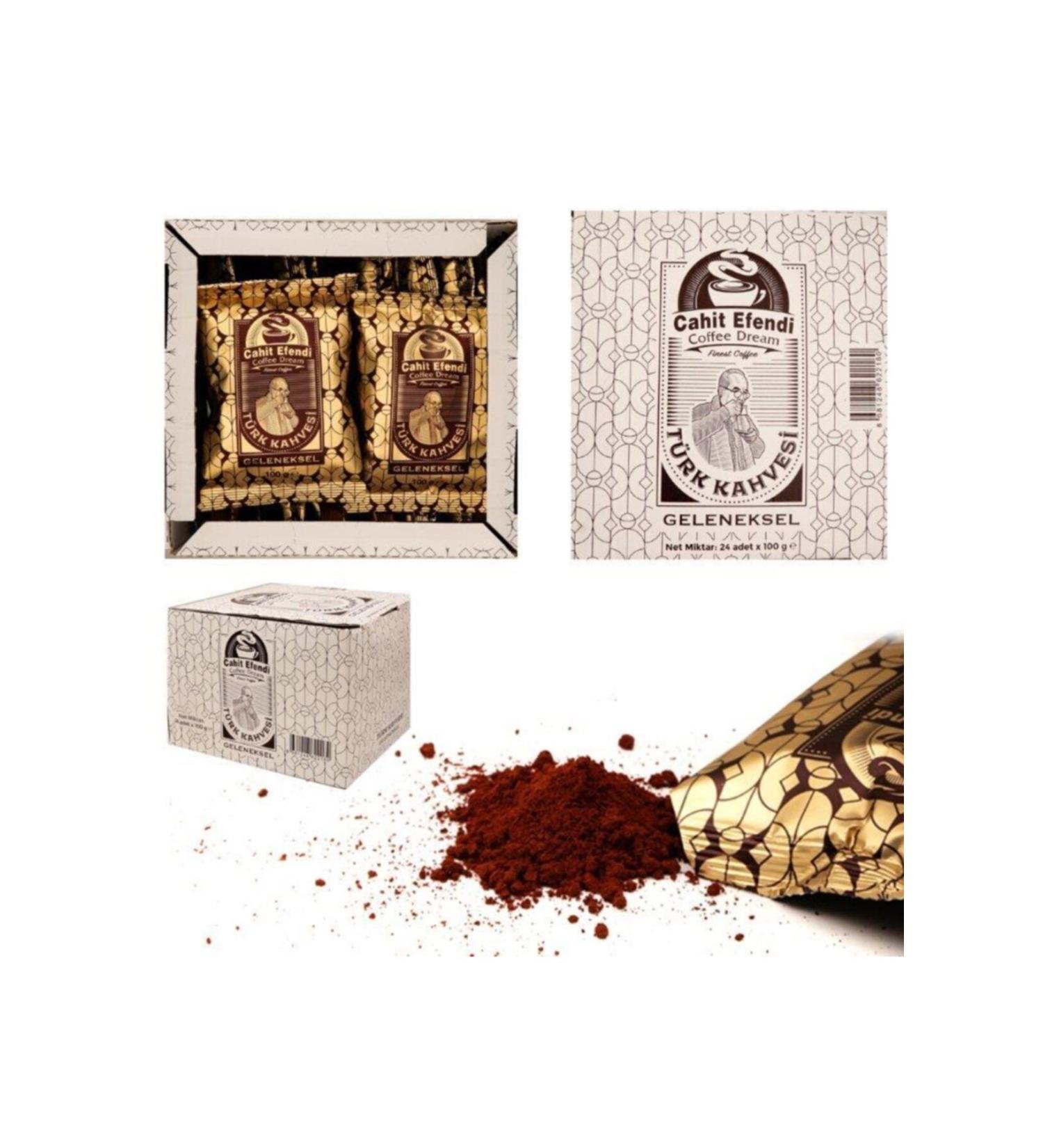 Cahit Efendi Turkish Coffee 100 Gr. 24-Pack - Buy Online on GoSupps.com