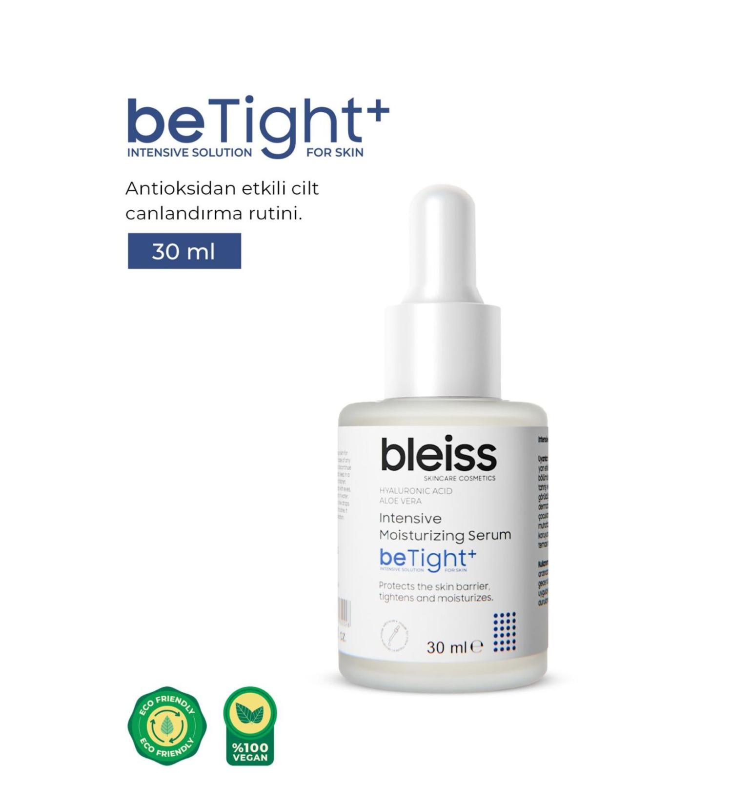 bleiss | beTight+ Intensive Moisturizing and Firming Hyaluronic Acid Serum - Buy Online on GoSupps.com