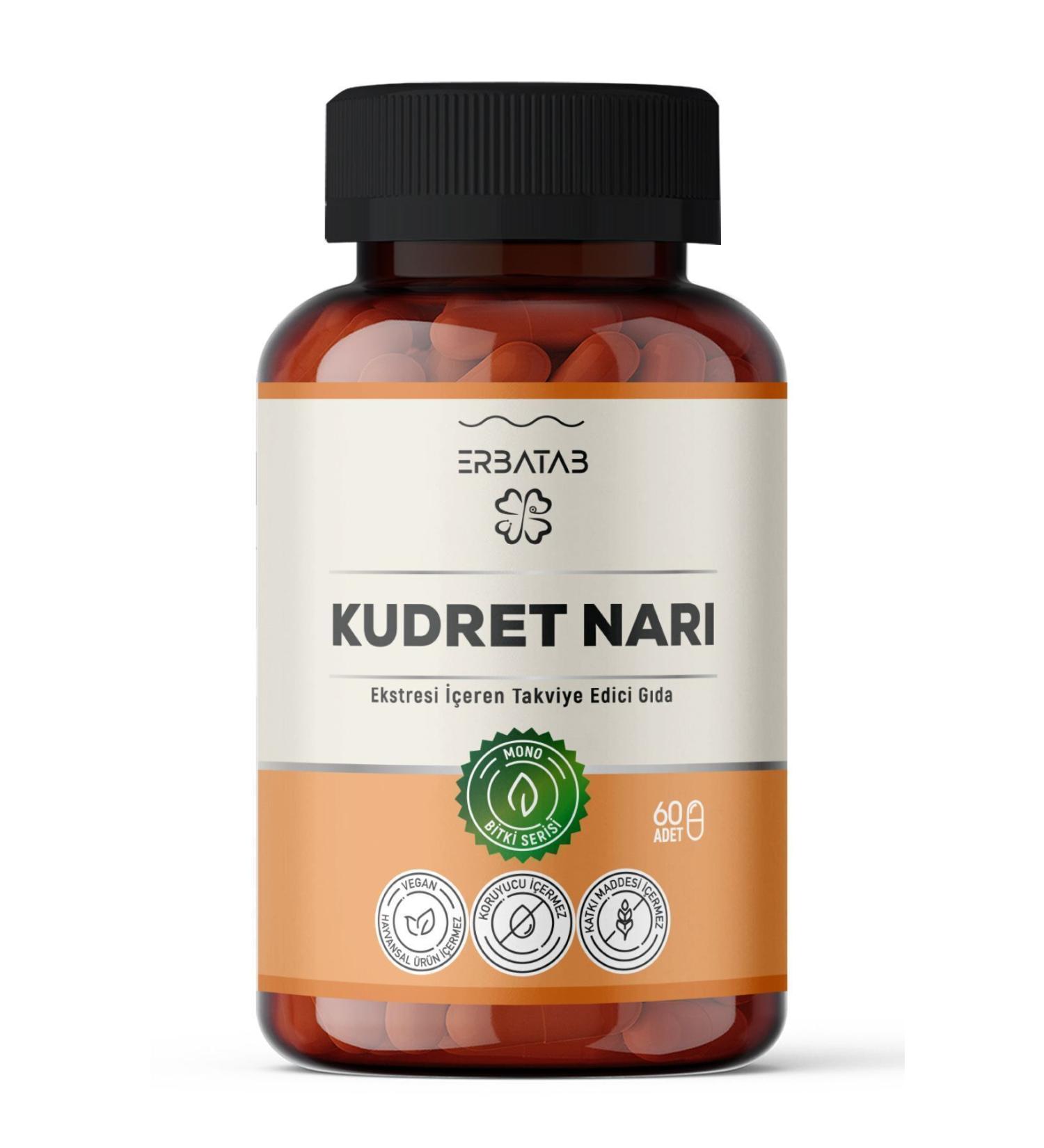 Erbatab Food Supplement Containing Bitter Melon Extract 60 Capsules - Buy Online on GoSupps.com