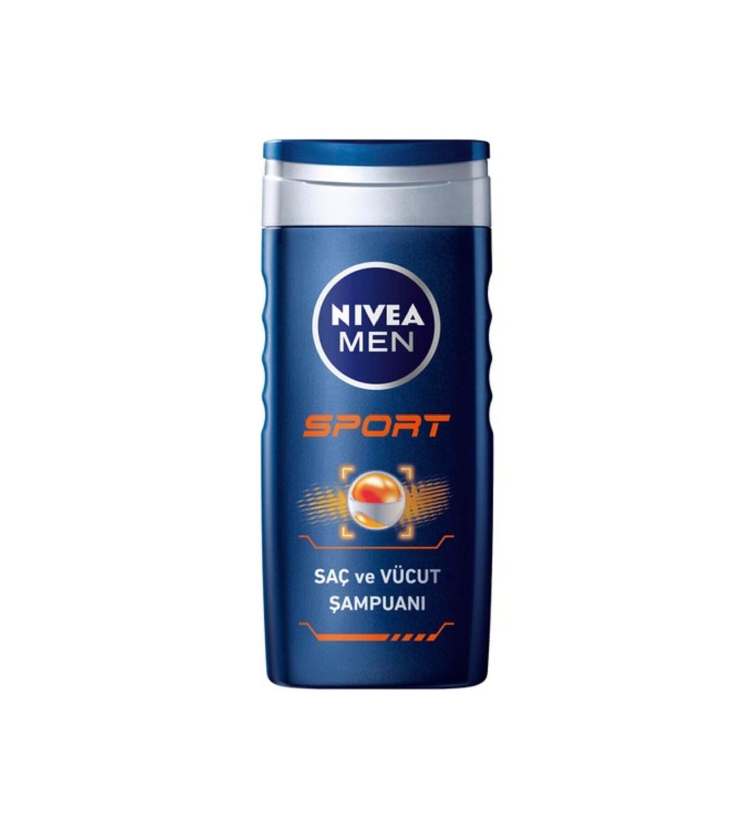 NIVEA MEN SPORT - HAIR AND BODY SHAMPOO FOR MEN 500 ML PSSN3195