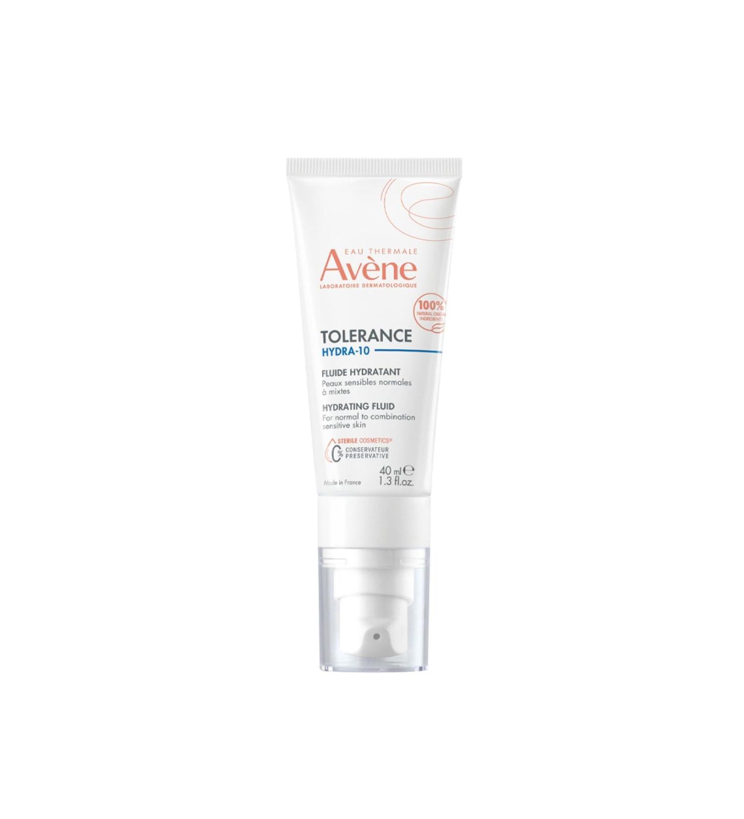 Avene TOLERANCE HYDRA-10 FLUID MOISTURIZER 40 ML PSSN3215 - Buy Online on GoSupps.com