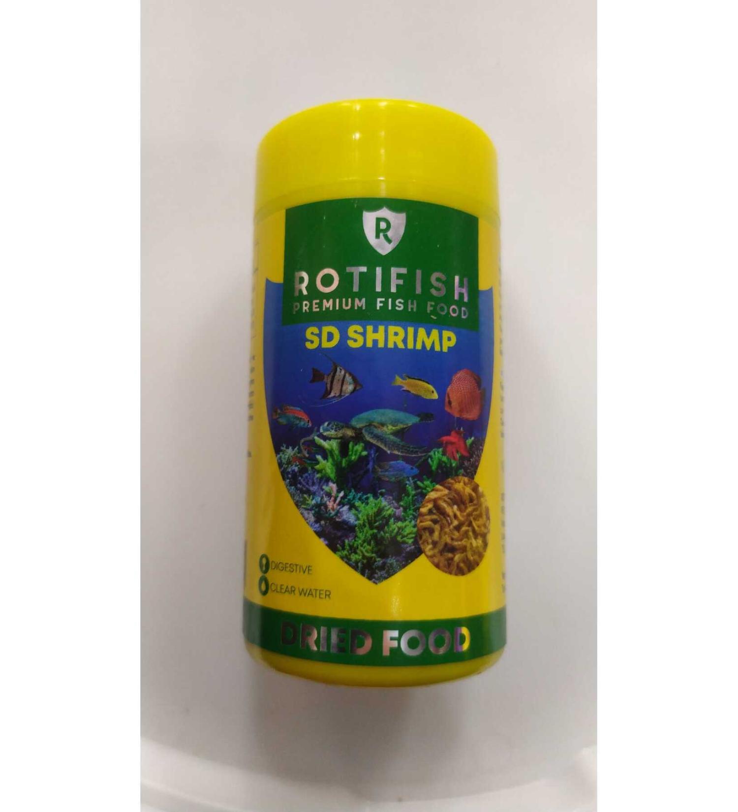 Rotifish Dried Karires Shrimp 100 ml (14 gr) Natural