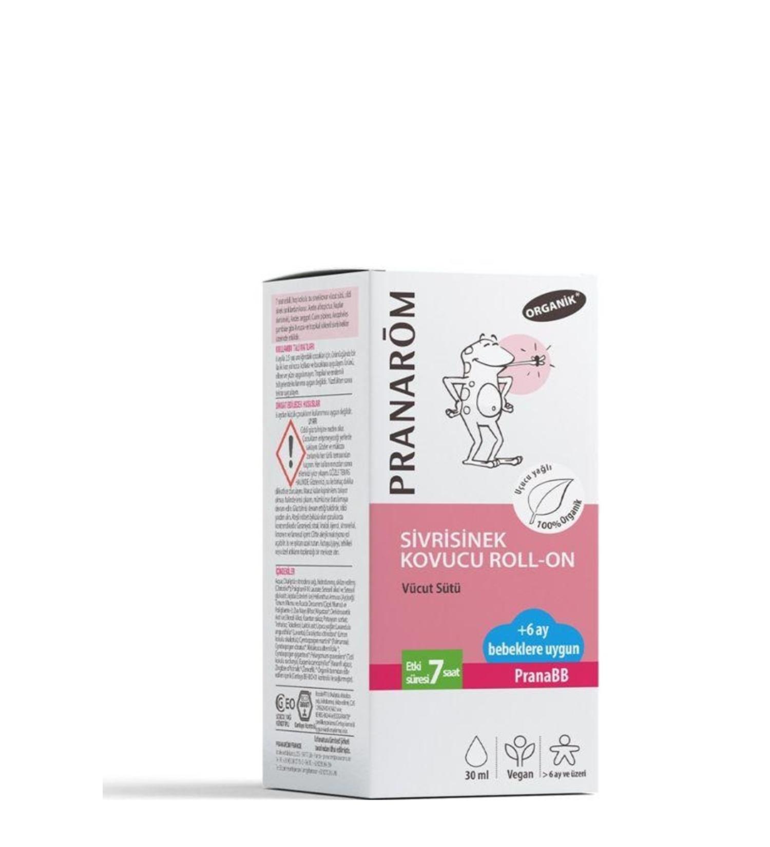 Pranarom 100% NATURAL MOSQUITO REPELLENT ROLL-ON (SUITABLE FOR BAKERIES)