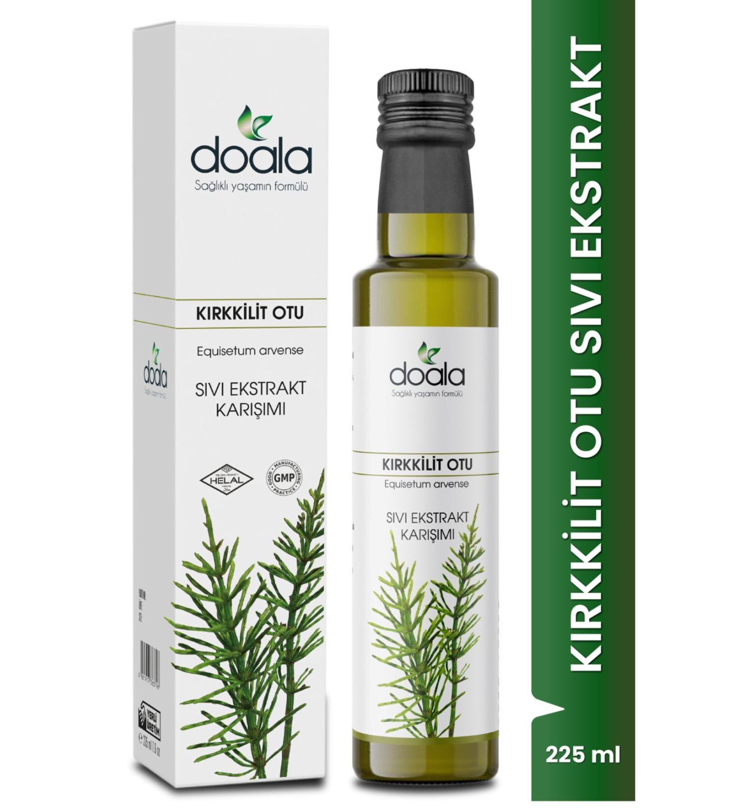 Doala Horsetail Herb Liquid Extract Mixture Herbal Food Supplement 225 Ml - Buy Online on GoSupps.com