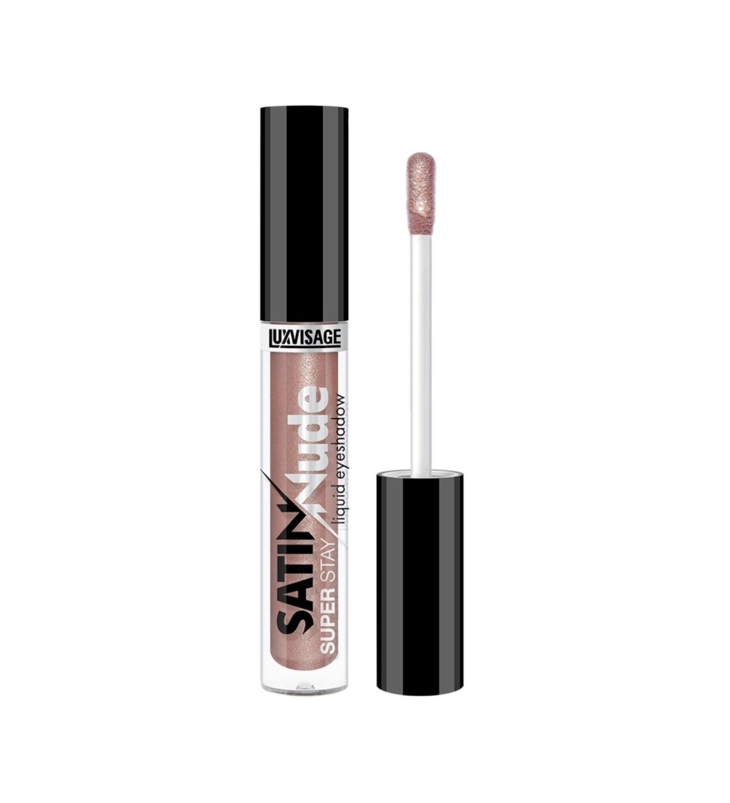 LUXVISAGE COSMETICS Satin Liquid Eyeshadow Buy Nude Eyeshadow Super Stay 205 Taupe - Buy Online on GoSupps.com