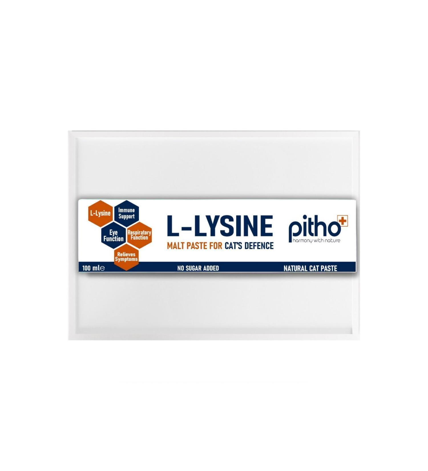 Pitho L - Lysine - Antiviral Effective Cat Gel Malt for Cats - Buy Online on GoSupps.com
