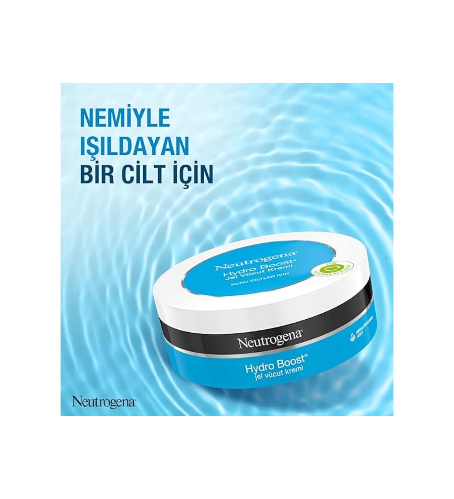Neutrogena Hydro Boost Hyaluronic Acid Gel Body Cream for Dry Skin 200 Ml - Buy Online on GoSupps.com