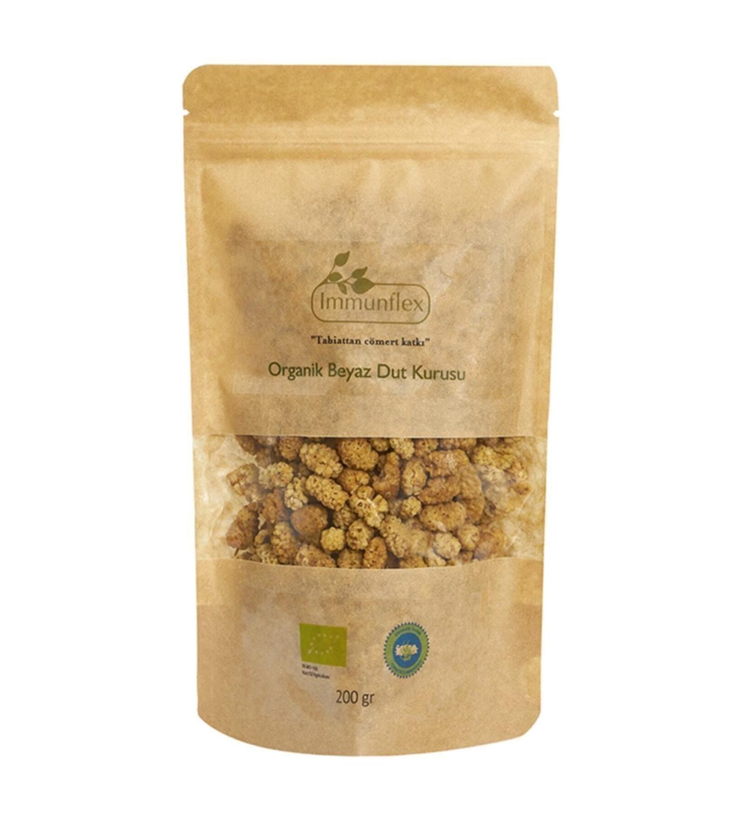 Immunflex Organic White Mulberry Dried 200 gr