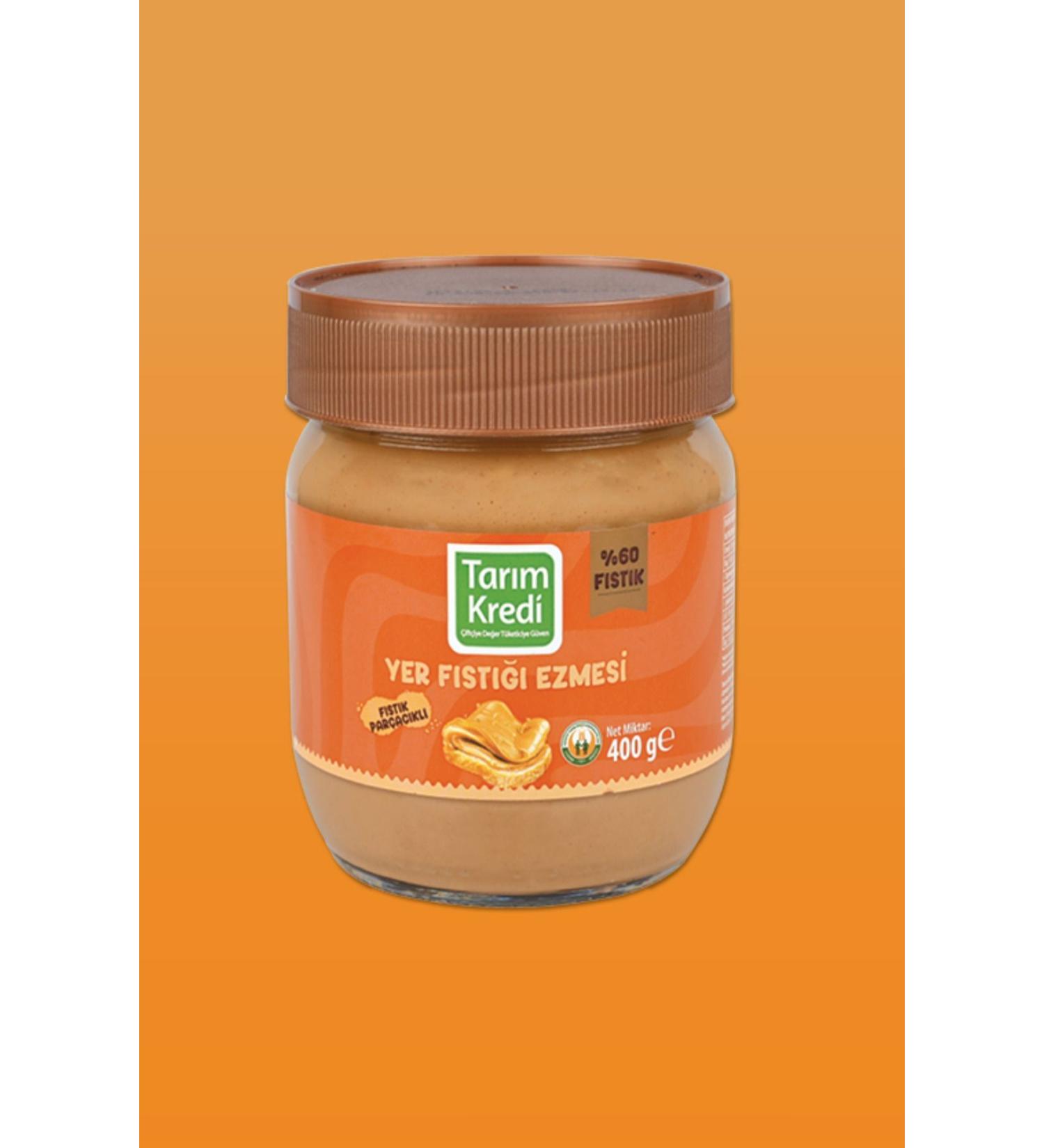 Agriculture Credit AGRICULTURE CREDIT PEANUT BUTTER WITH PEANUT PIECES PEANUT 400 GR