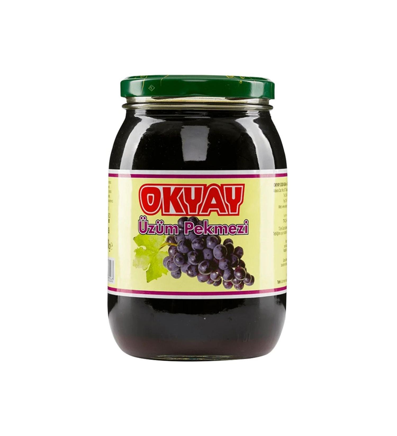 Okyay x 2 Jars Grape Molasses 1900 Gr