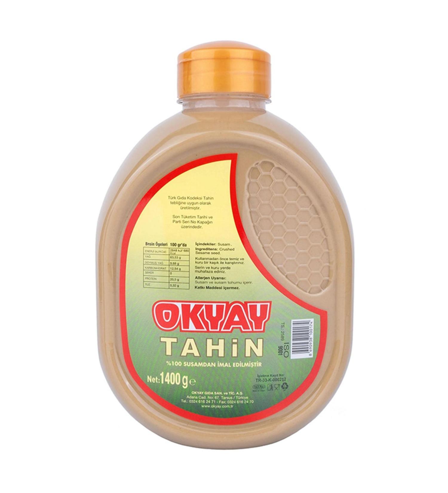 Okyay x 2 Pet Tahini 1400 Gr