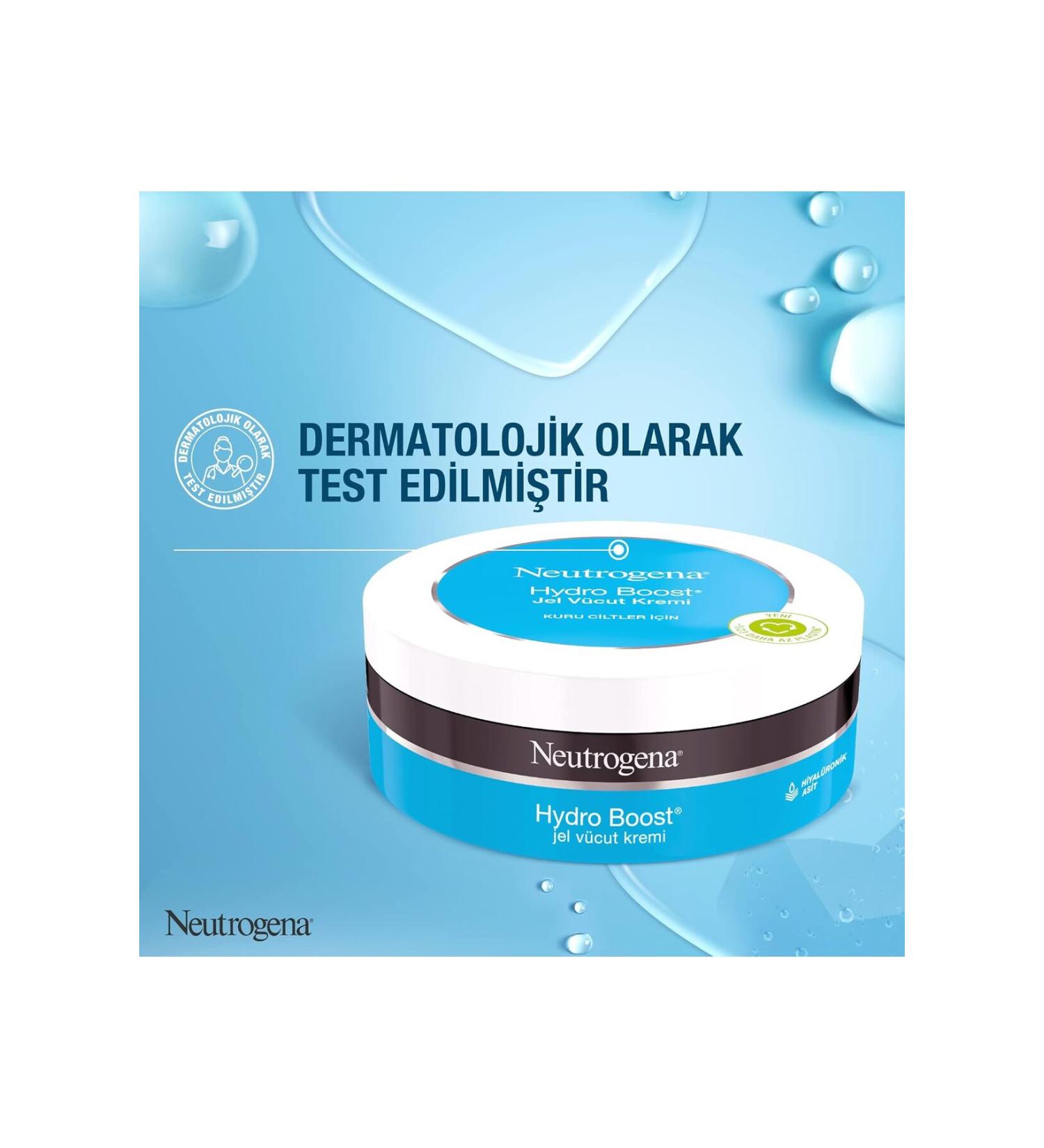 Neutrogena Hydro Boost Paraben-Free Moisturizing Gel Body Cream for Dry Skin 200 Ml/GEM8G88-KK - Buy Online on GoSupps.com