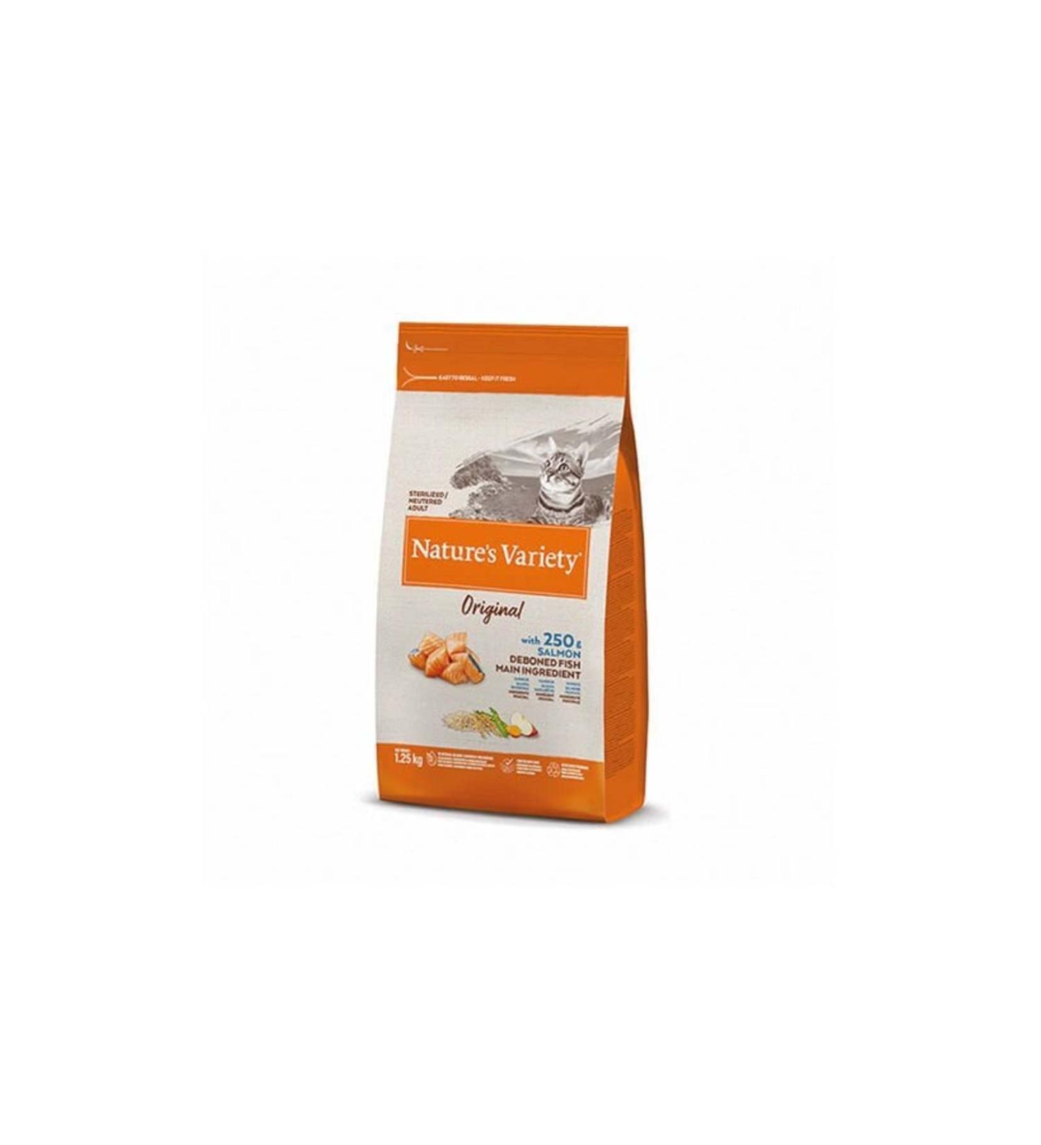 NATURES VARIETY Natures Variety Salmon Sterilized Cat Food 1.25 Kg