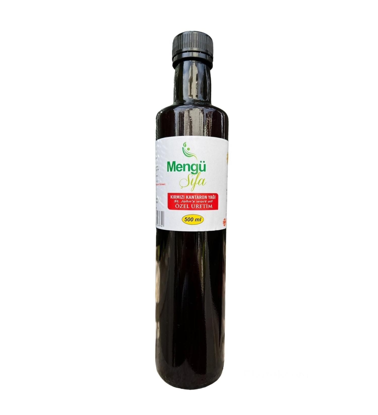 Meng Healing Special Production Red St. John's Wort Oil 500 ml (With Polyphenol) Extra Red