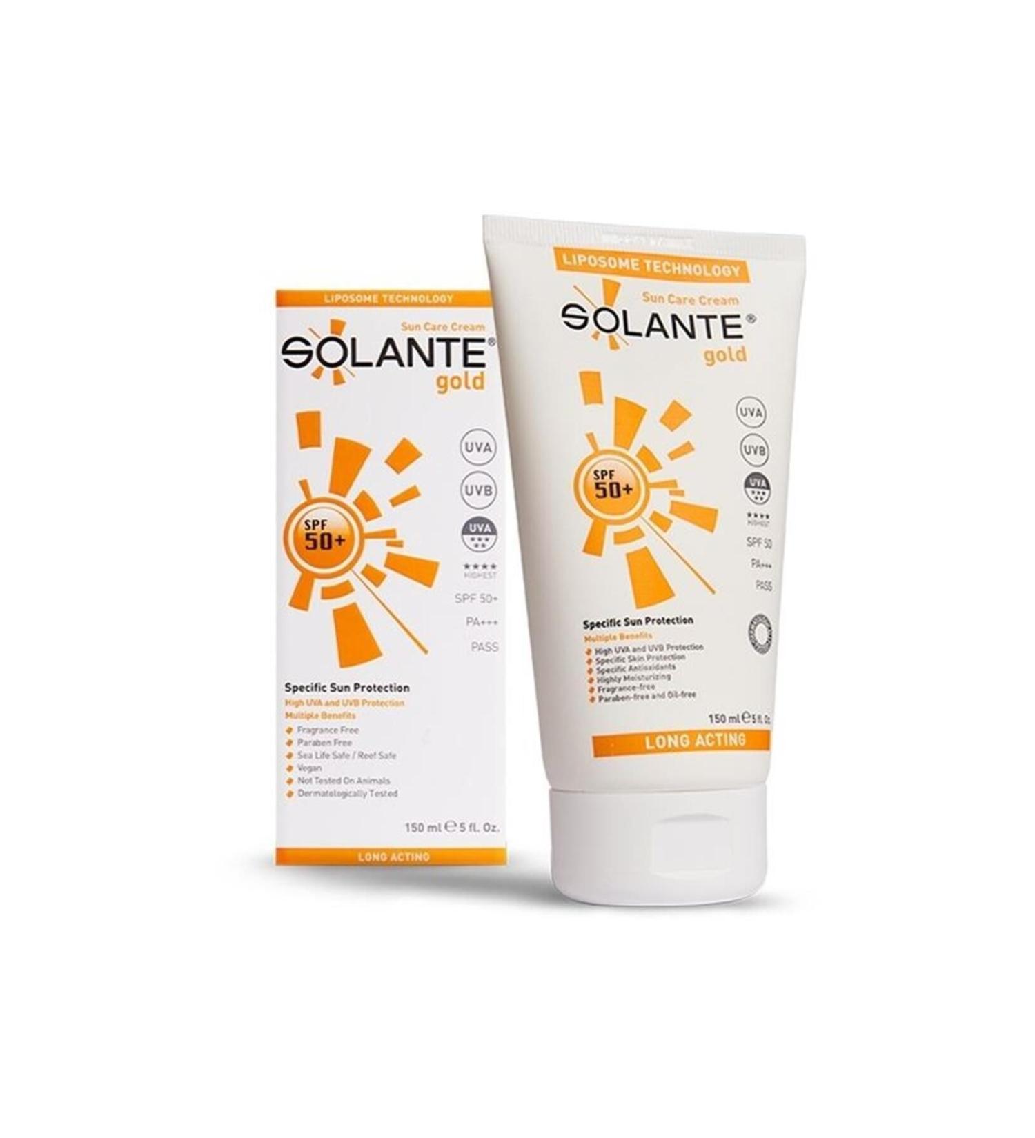 Solante Sun Lotion Gold Adult Spf 50 Factor 150 ml