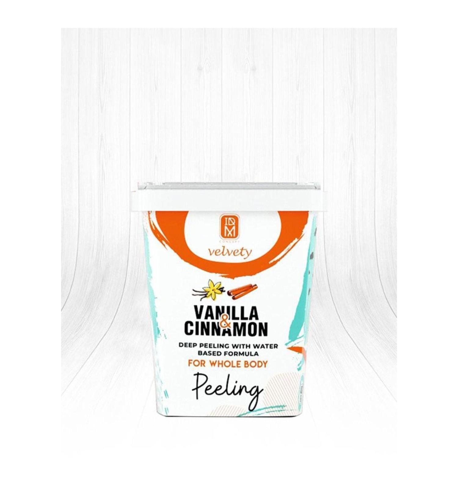 IDM Velvety Peeling - Vanilla & Cinnamon - 400 ml