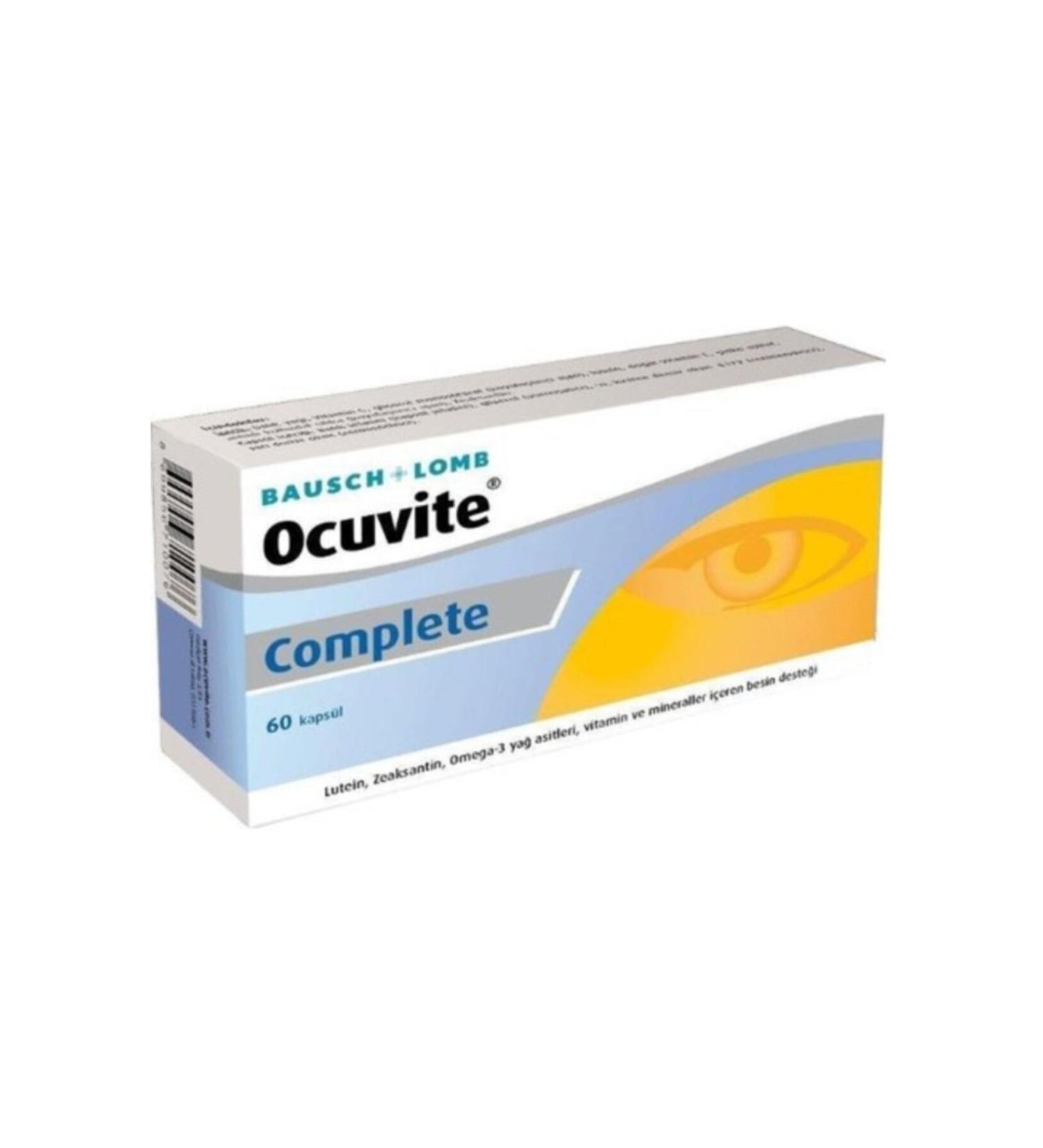 Bausch & Lomb Bausch&lomb Ocuvite Complete 60 Capsules