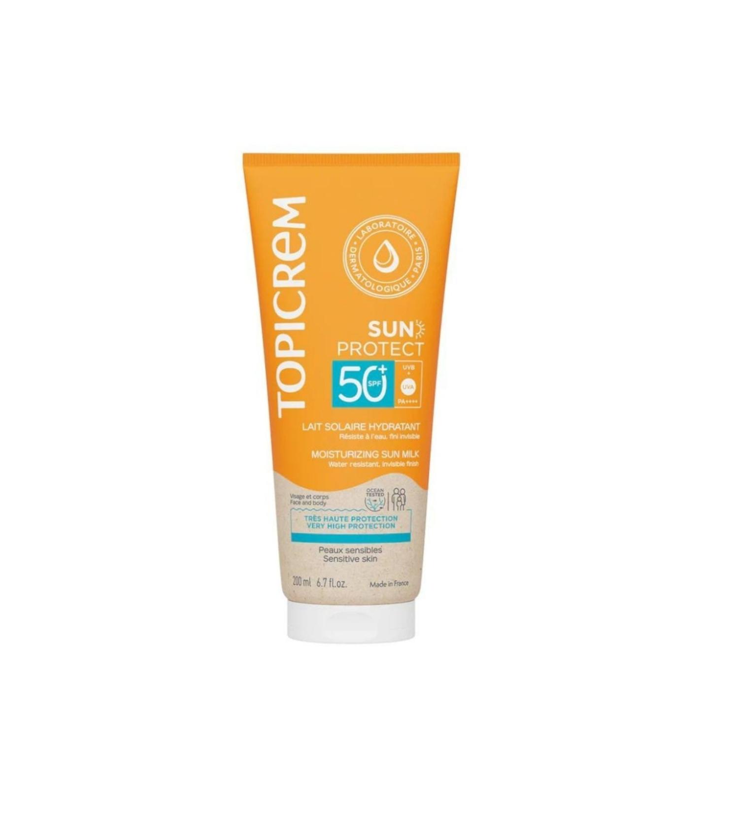 Topicrem Sun Protect Moisturizing Milk SPF50 200 ml