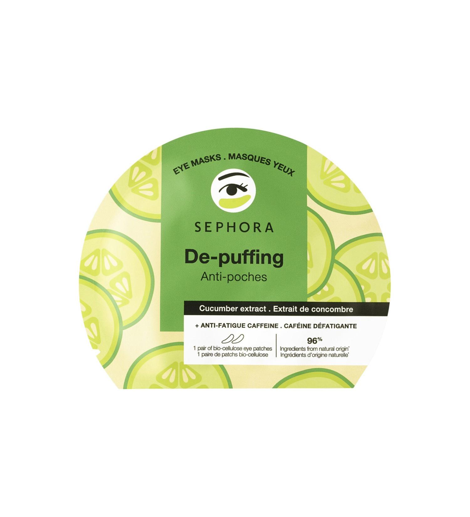 SEPHORA COLLECTION Anti-Fatigue Eye Mask (Cucumber) 1 Pair - Biocellulose masks - Buy Online on GoSupps.com