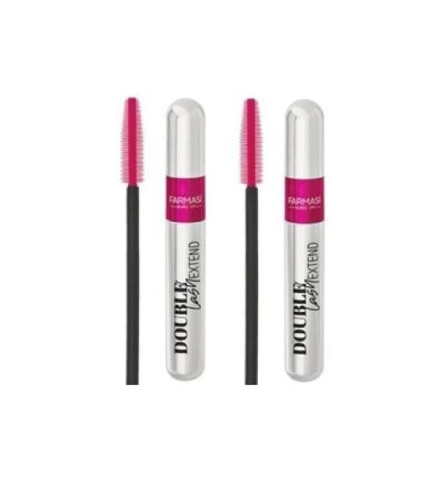 Farmasi Double Lash Extend Double Effect Mascara 12 ml X 2 Pieces
