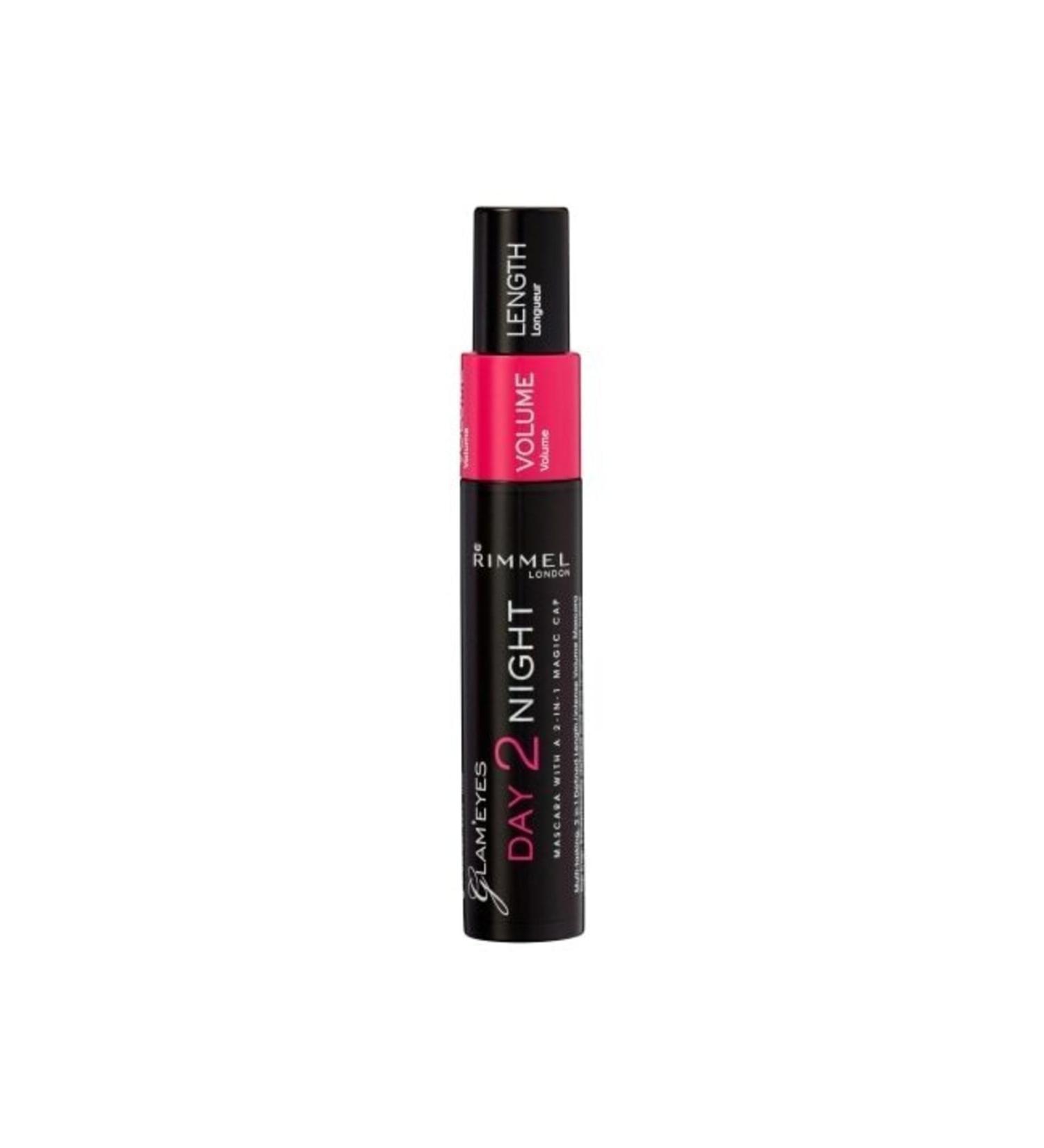 Rimmel London Glam'eyes Day 2 Night Mascara 001 Black