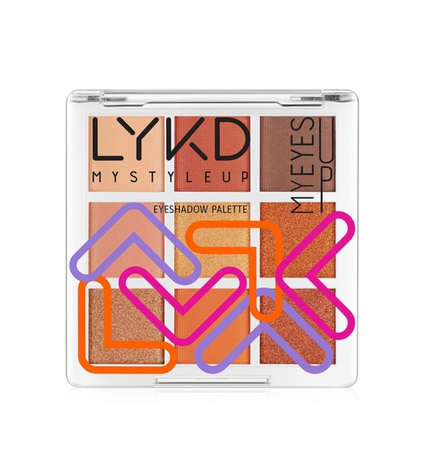 lykd 9-pack Eyeshadow Palette 280 Honey Drizzle