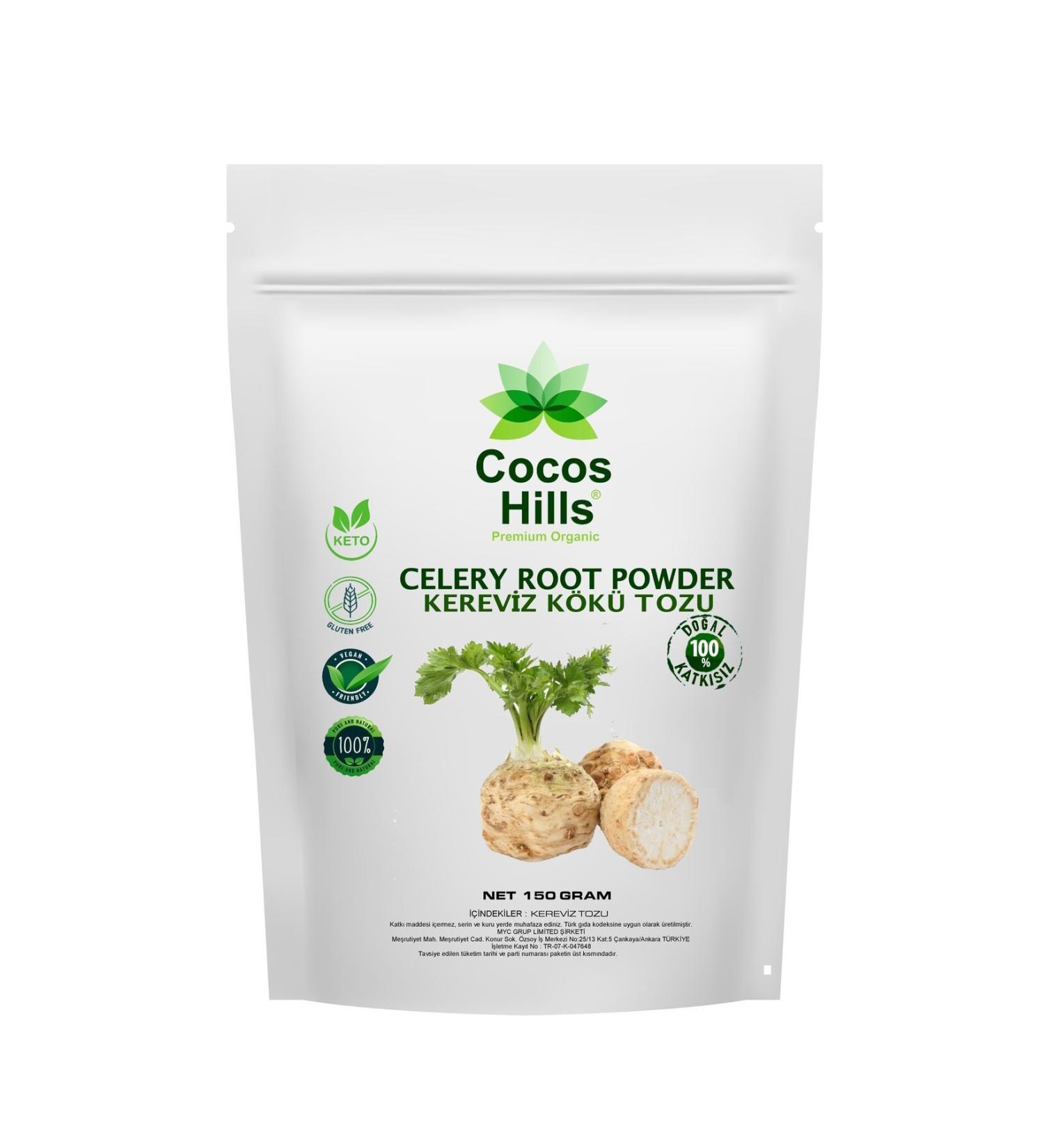 Cocos Hills Celery Powder Pure Celery Powder No Additives 150 grams