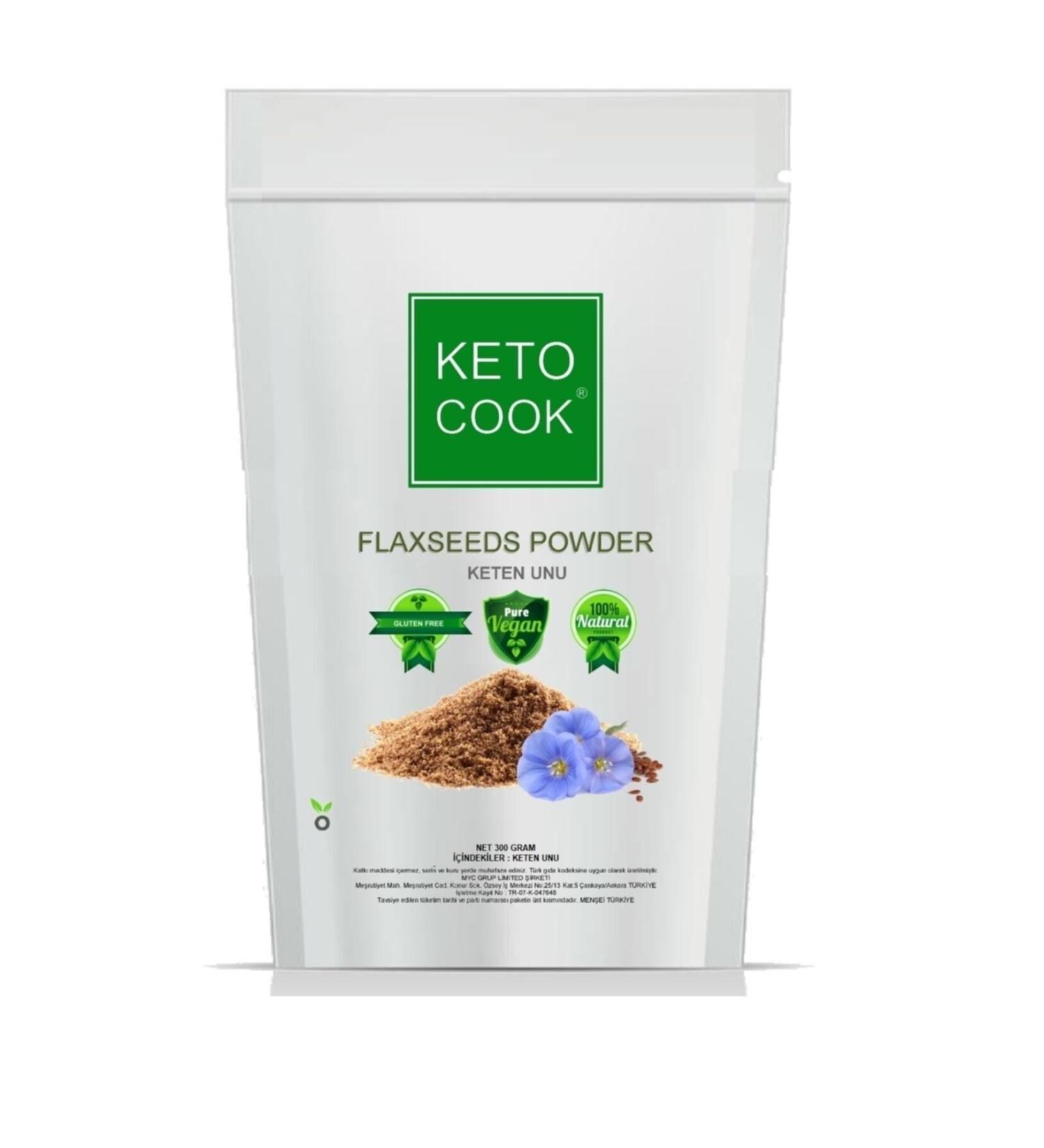 KetoCook Ketogenic Flax Flour 300 grams