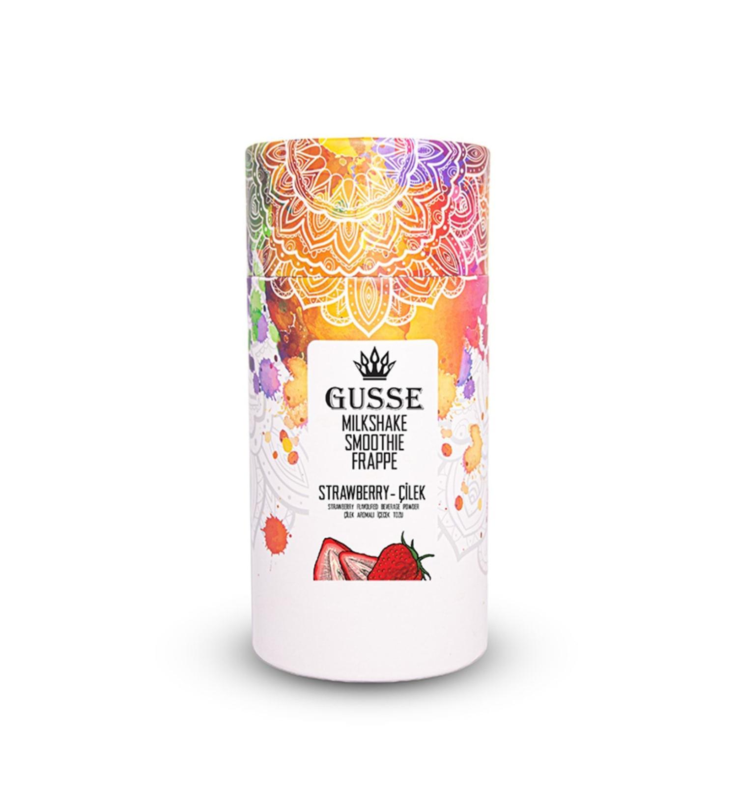 Gusse Strawberry Milkshake and Smoothie Powder 1 kg