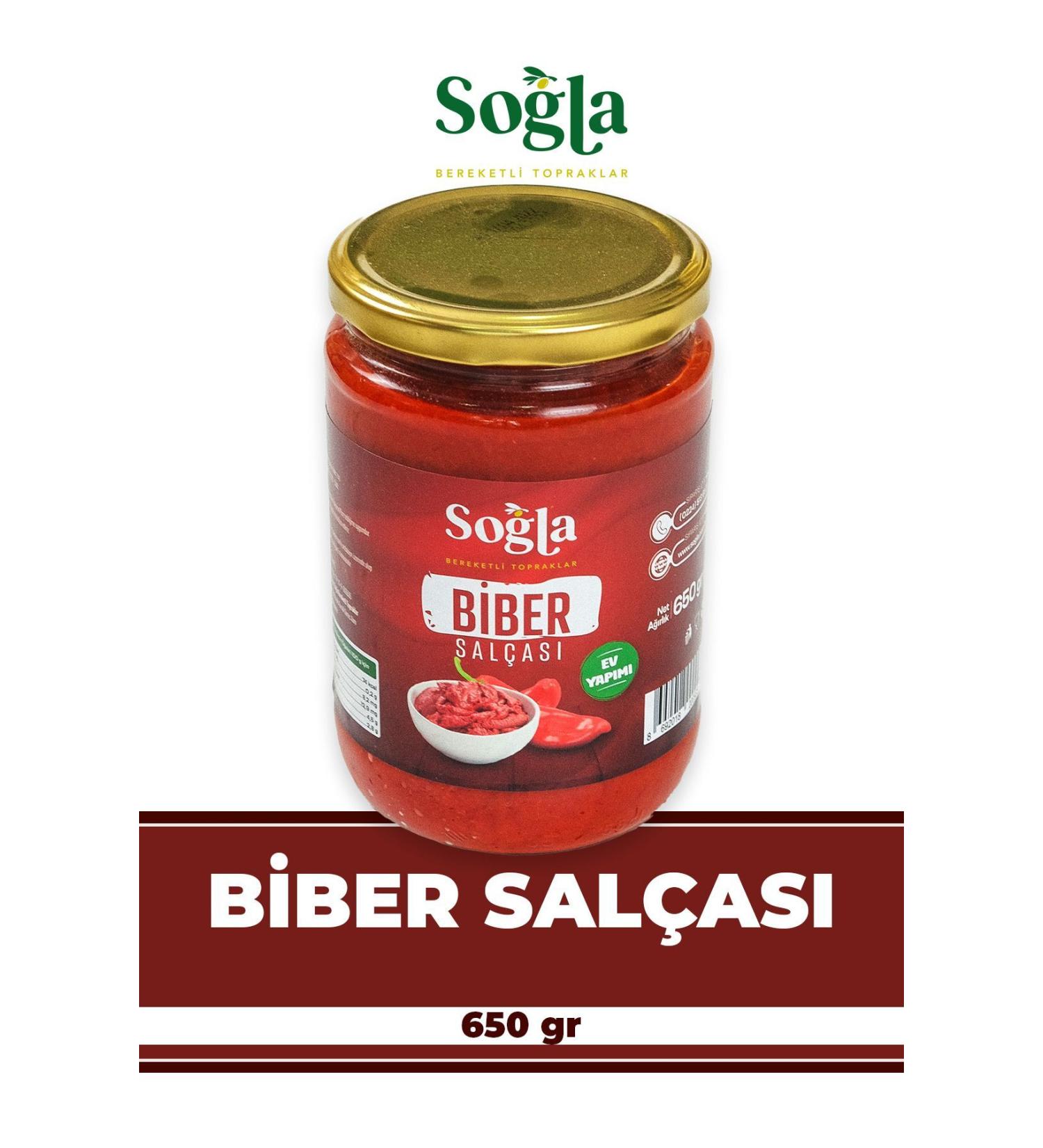 SO LA ZEYT NC L K Homemade Sweet Pepper Paste 650gr