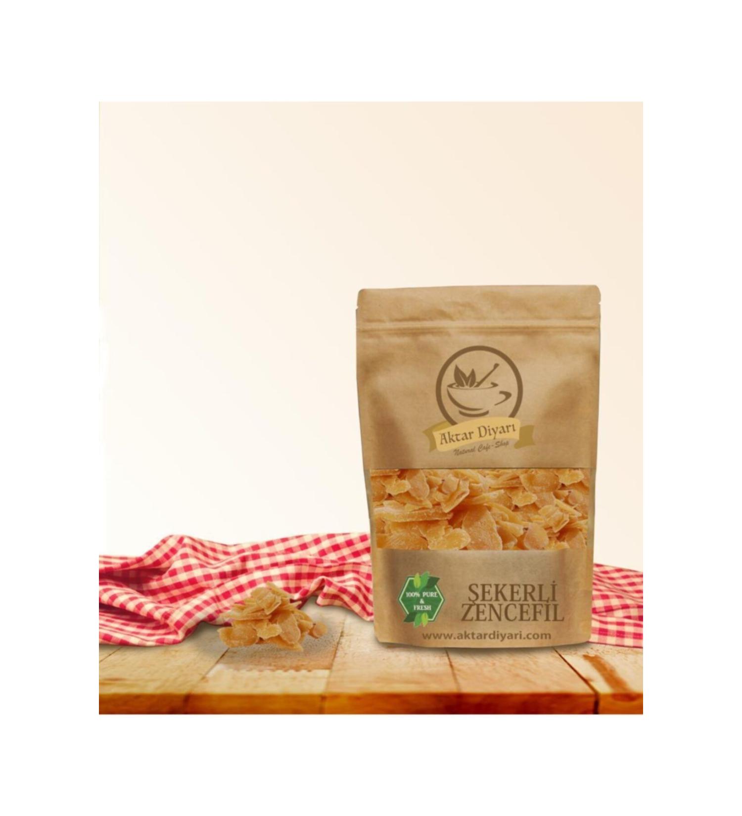 Aktar Diyar Sugared Ginger 500 Gr