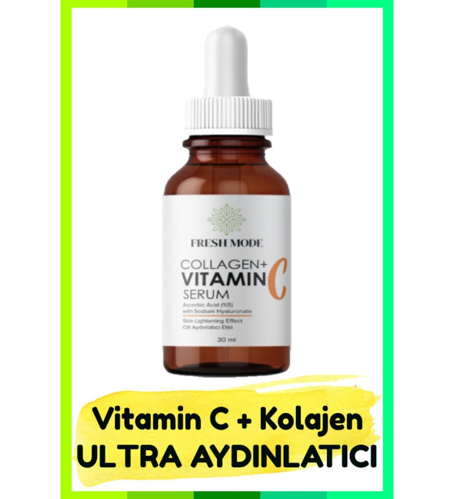 Fresh Mode Vitamin C and Collagen Serum Botox Effect & Brightening - Buy Online on GoSupps.com