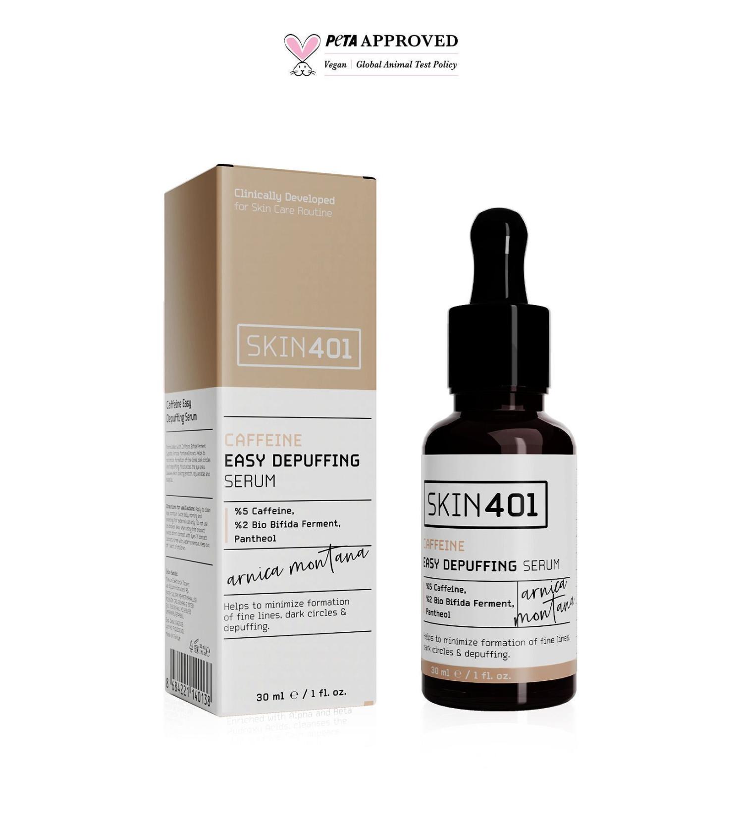Skin401 5% Caffeine Under Eye Serum 30ml - Buy Online on GoSupps.com