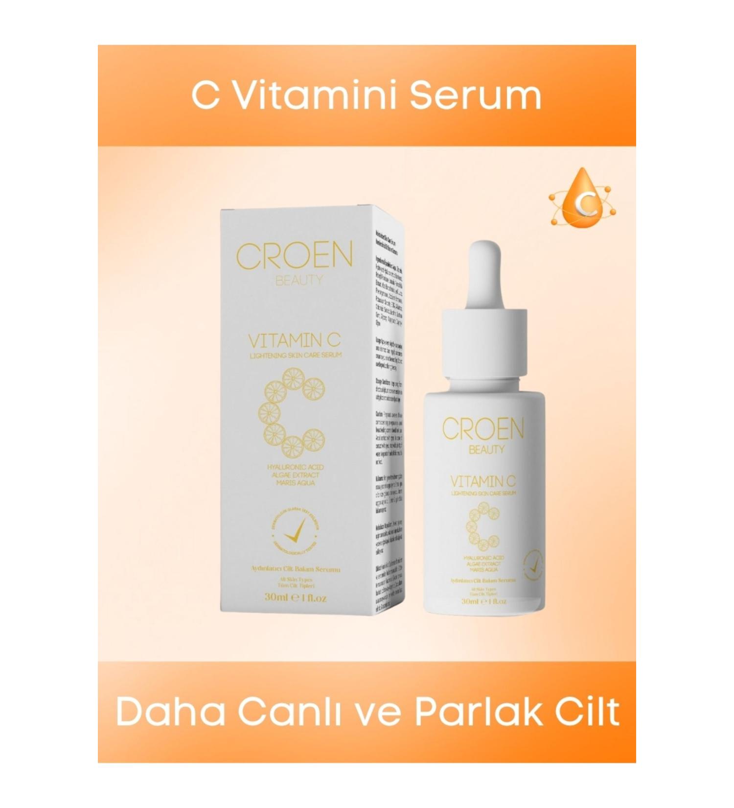 Croen Beauty Vitamin C Anti-Spot Brightening Skin Care Serum 30 ml