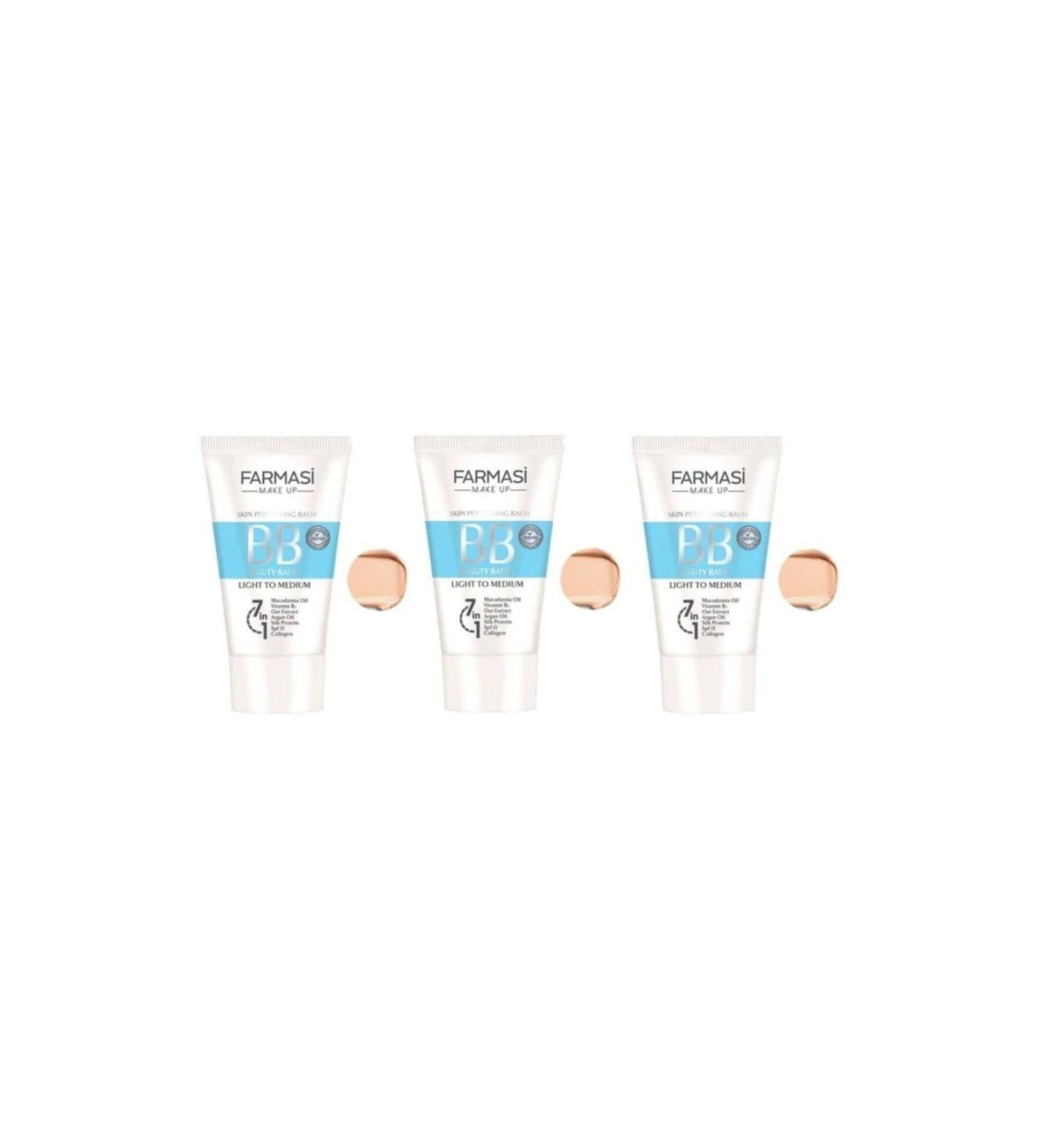 Farmasi Bb Cream Light to Medium 50 ml 3 Pieces 110405812
