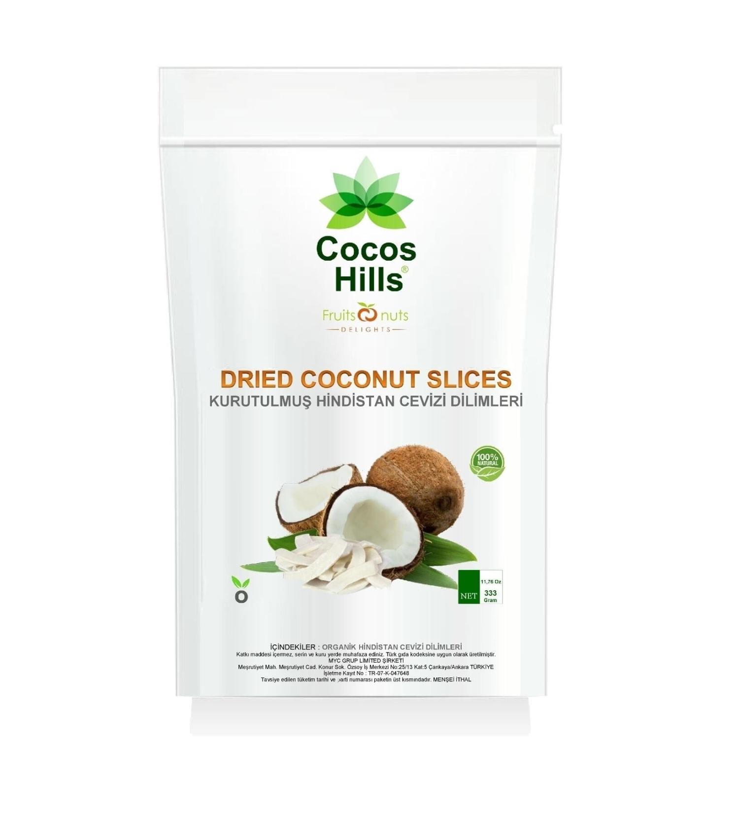 Cocos Hills Dried Coconut Slices 333 grams