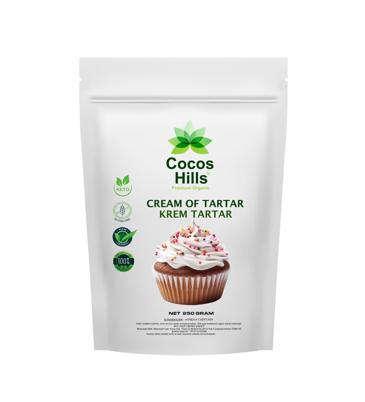 Cocos Hills Cream Tartar Powder Cream Tartar Powder 250 grams