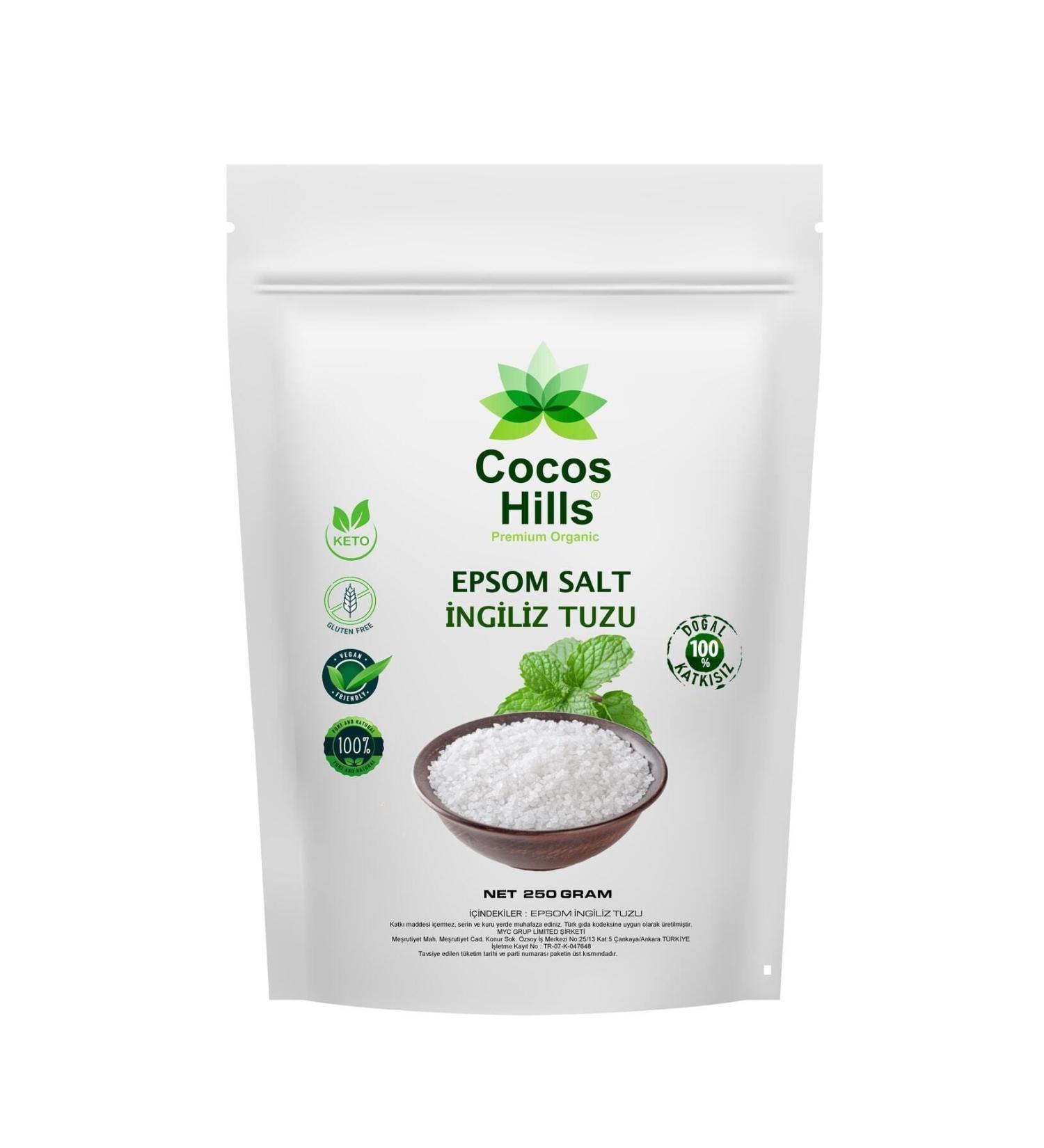 Cocos Hills Epsom Salt English Epsom Salt 250 grams