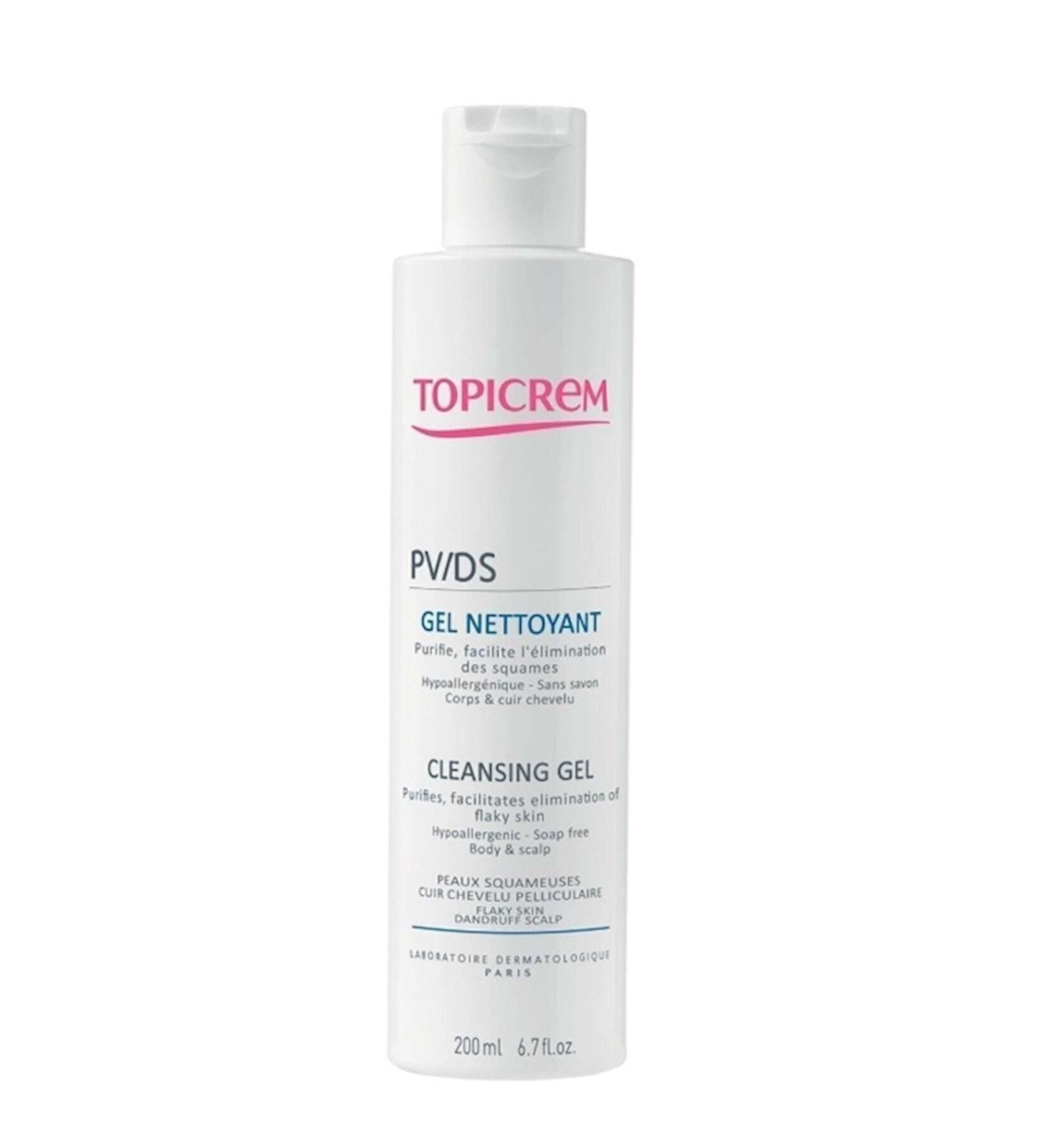 Topicrem Pv Cleansing Gel Body & Hair Scalp 200 Ml