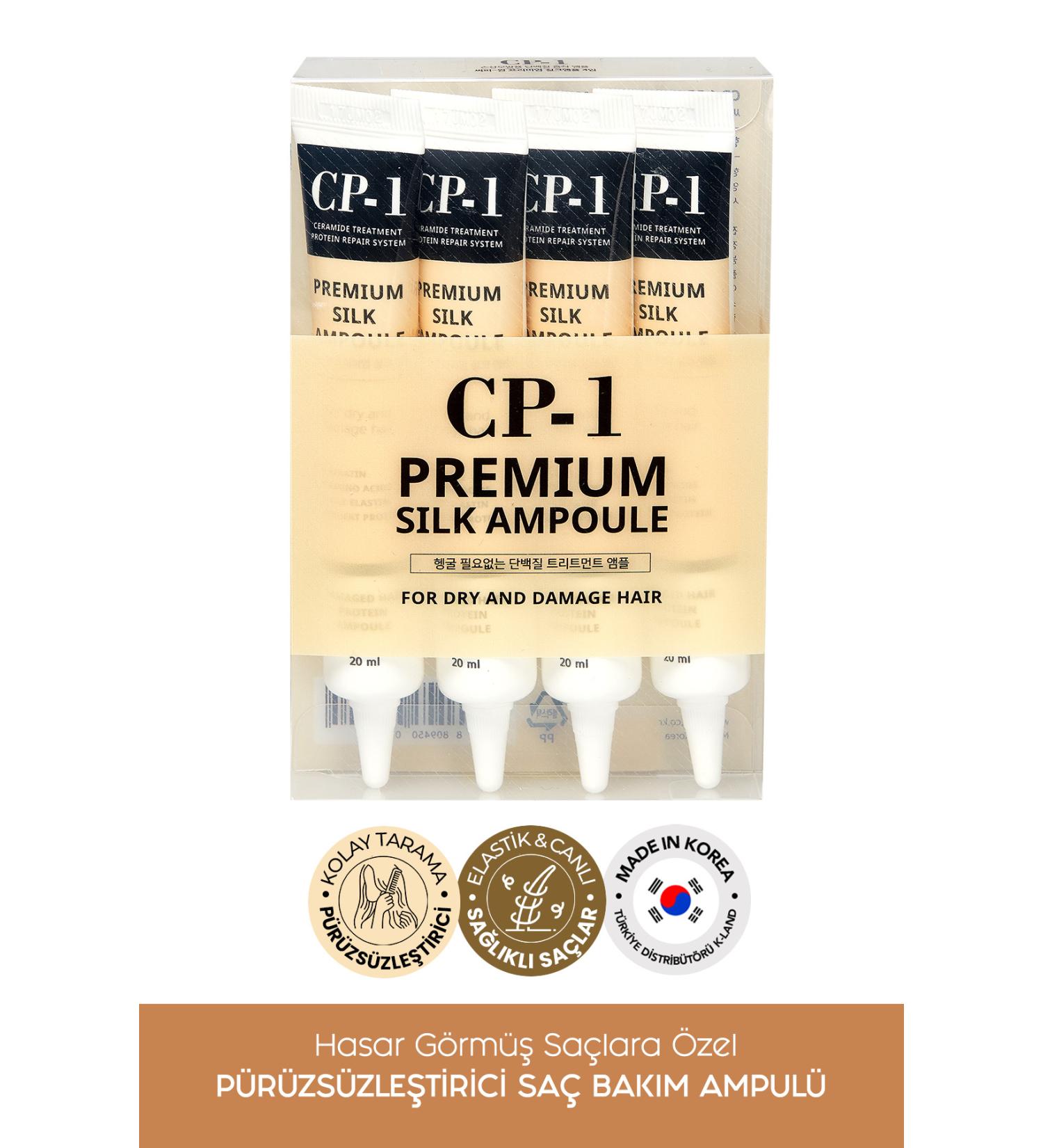 ESTHETIC HOUSE CP-1 Hair Care Ampoule Containing Smoothing Keratin and Amino Acids for Damaged Hair - Buy Online on GoSupps.com