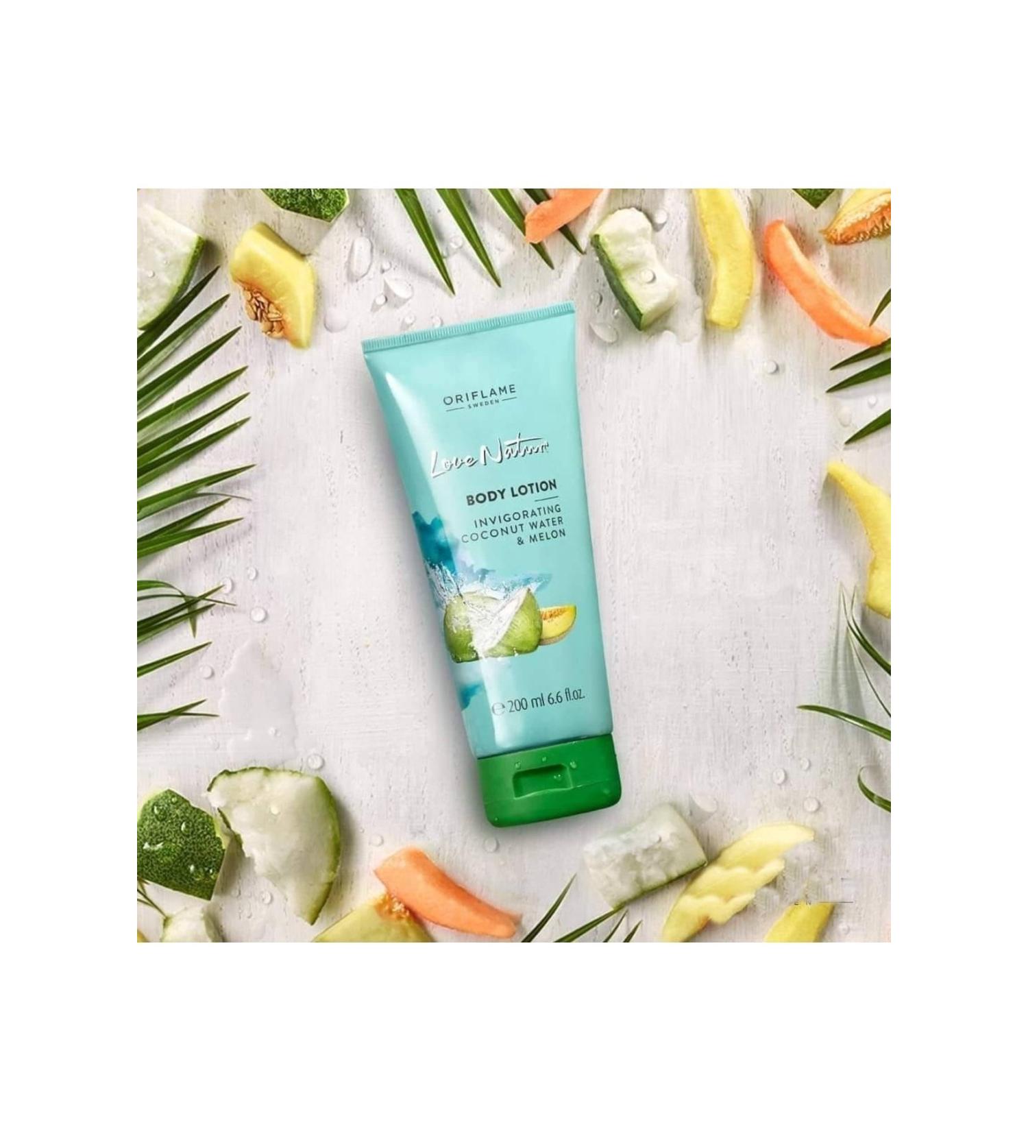 Oriflame Love Nature Melon Extract Fast Absorbing Body Lotion
