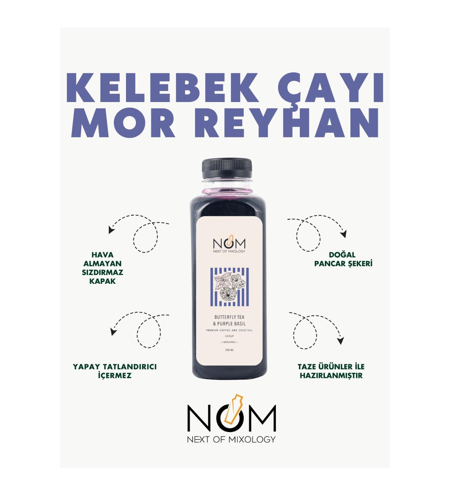 Next Of Butterfly Tea - Purple Basil Syrup 500 ml