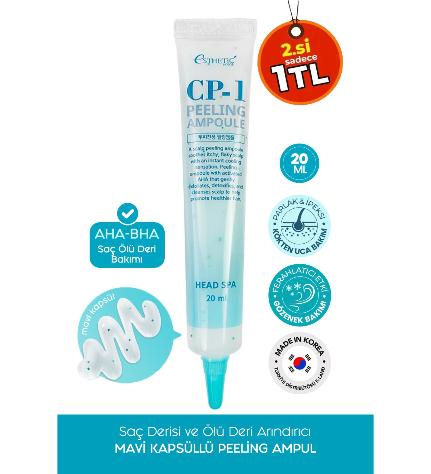 ESTHETIC HOUSE CP-1 Anti-Dandruff Oil Balancing Purifying AHA BHA Hair Peeling Ampoule Head Spa Peeling Ampoule - Buy Online on GoSupps.com