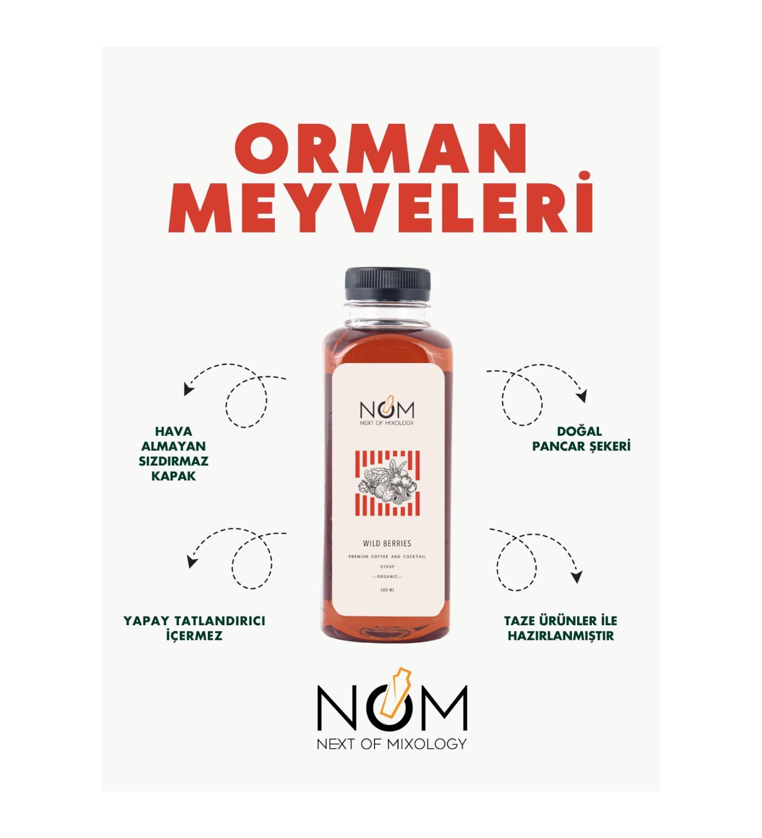 Next Of Forest Fruits Syrup 500 ml