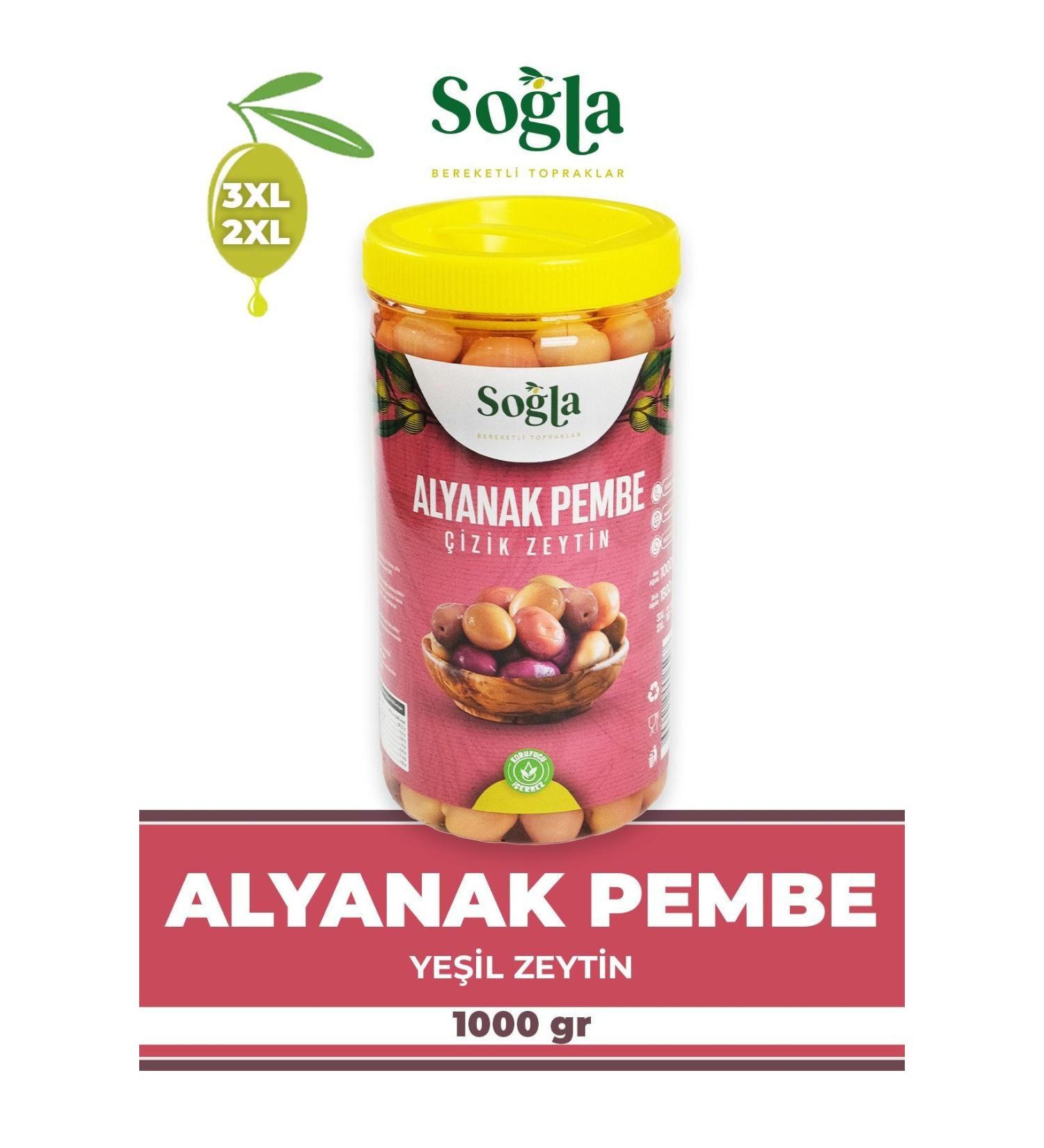 SO LA OLIVE CRAFT Alyanak Scratched Olives 1000gr