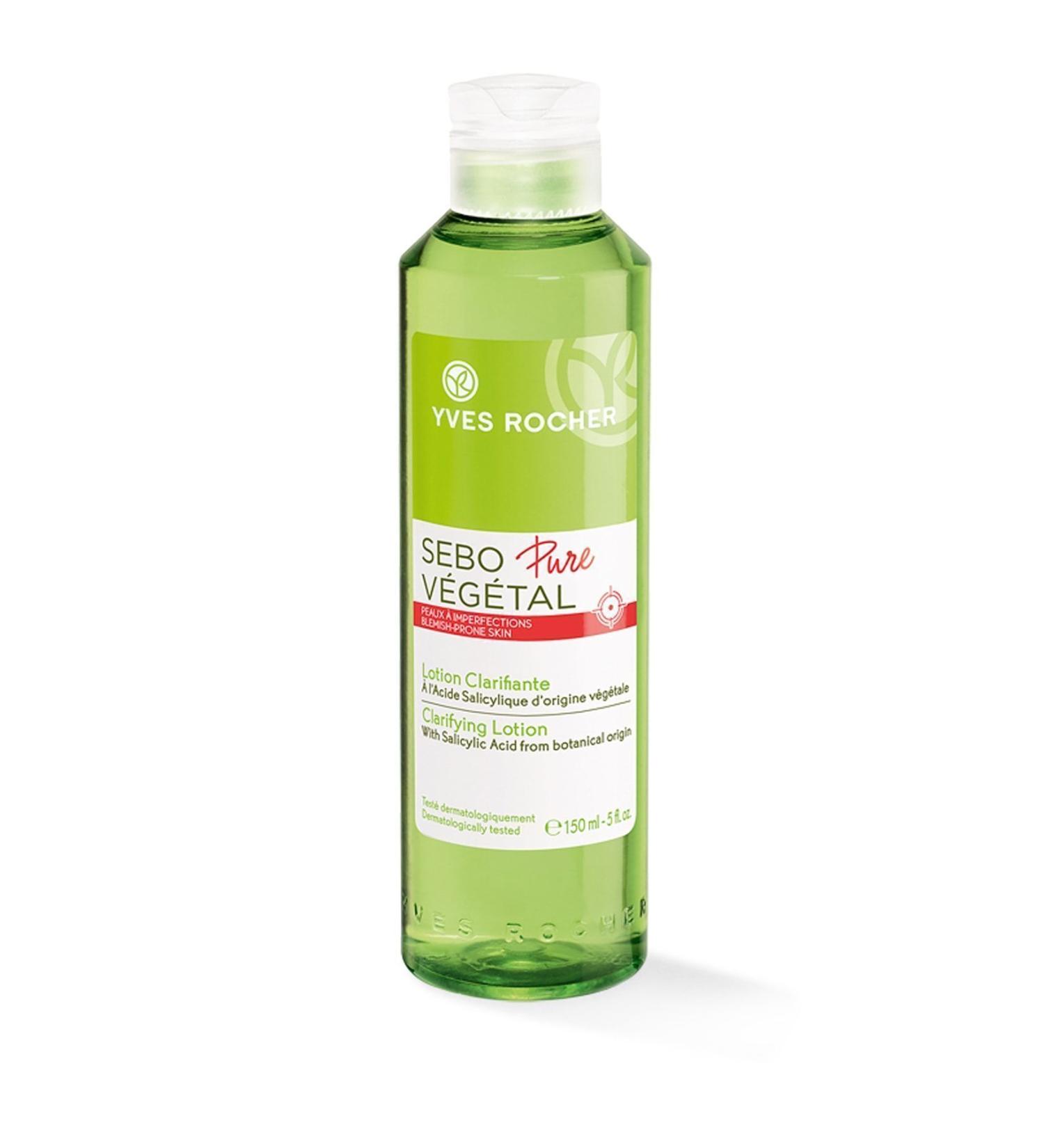 Yves Rocher Sebo Vegetal - Acne Redness Relieving Pore Purifying Mattifying Tonic 150 Ml - Buy Online on GoSupps.com